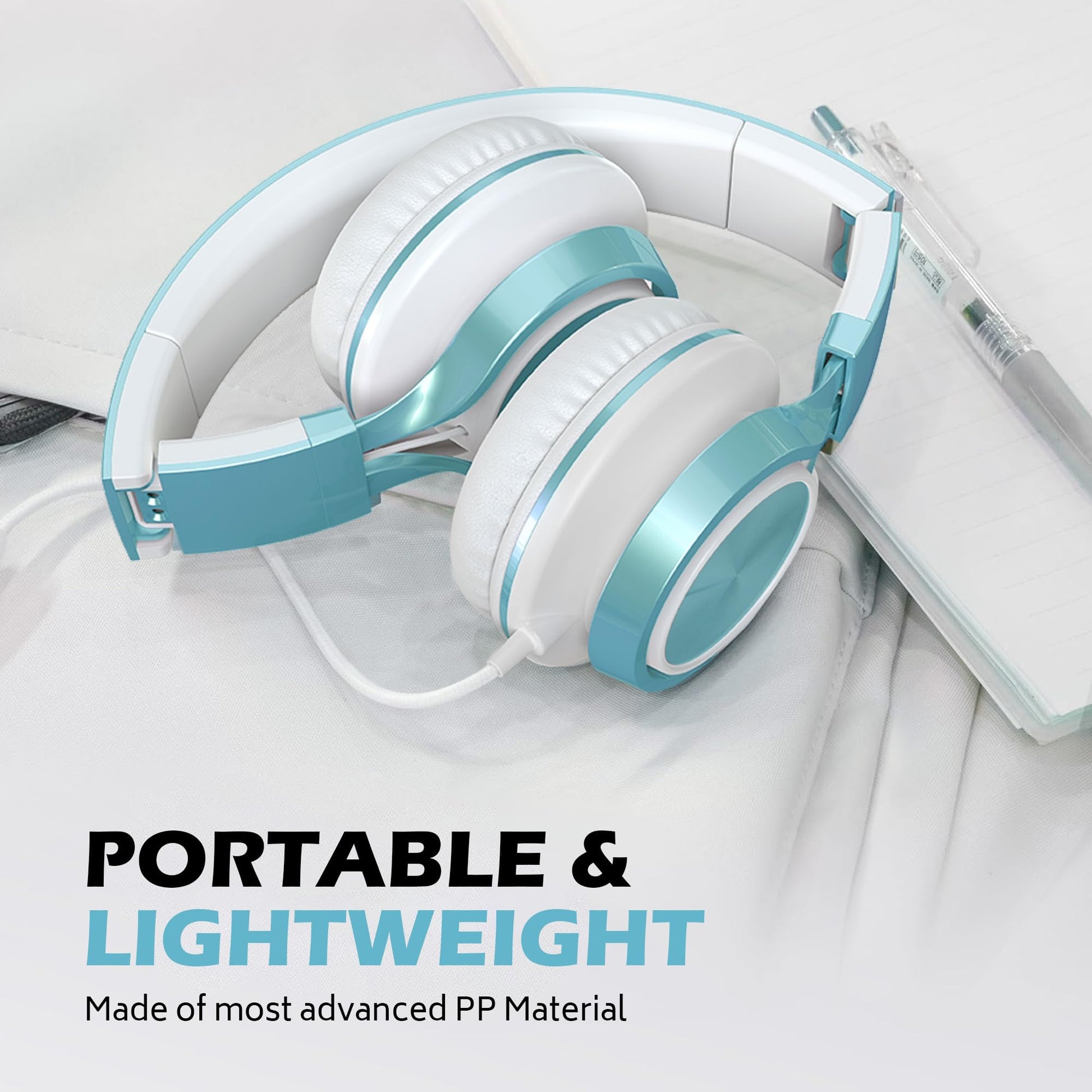 KidTunes Headset - Black Blue - Small Enterprise