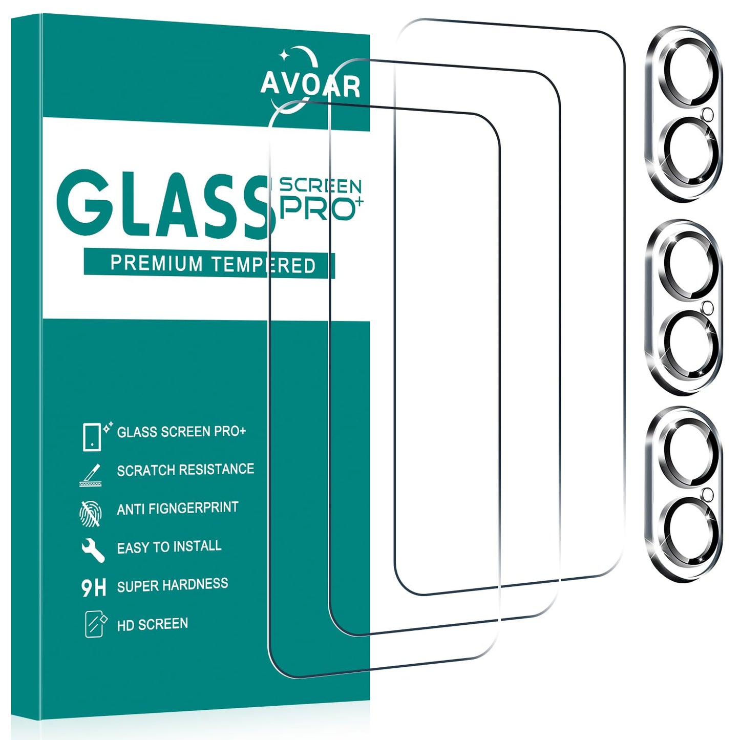 iGuard 2-Pack Privacy Screen Protector for iPhone 14/13 - Small Enterprise