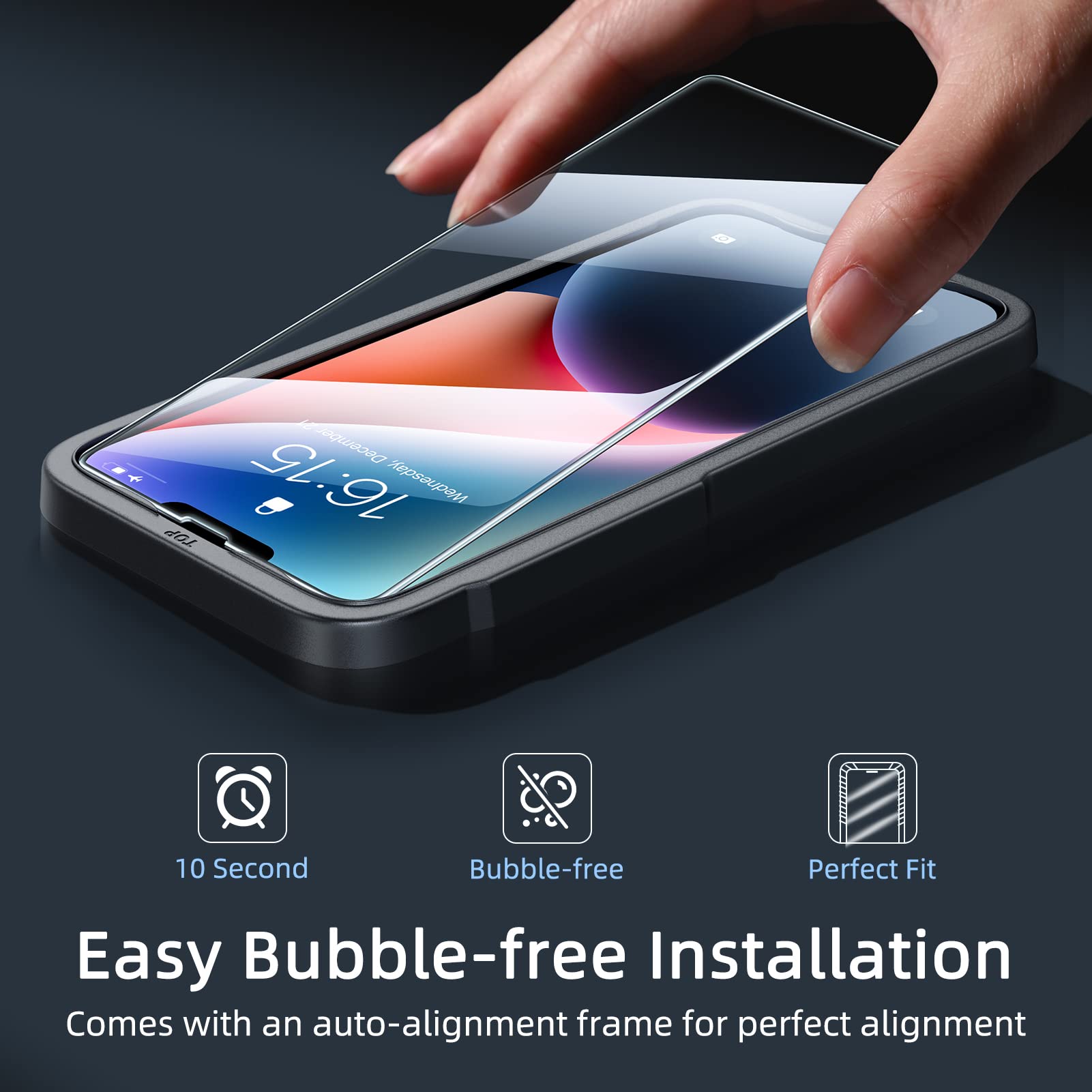 Ruwa Guard: Privacy Screen Protector for iPhone 13/14 - Small Enterprise