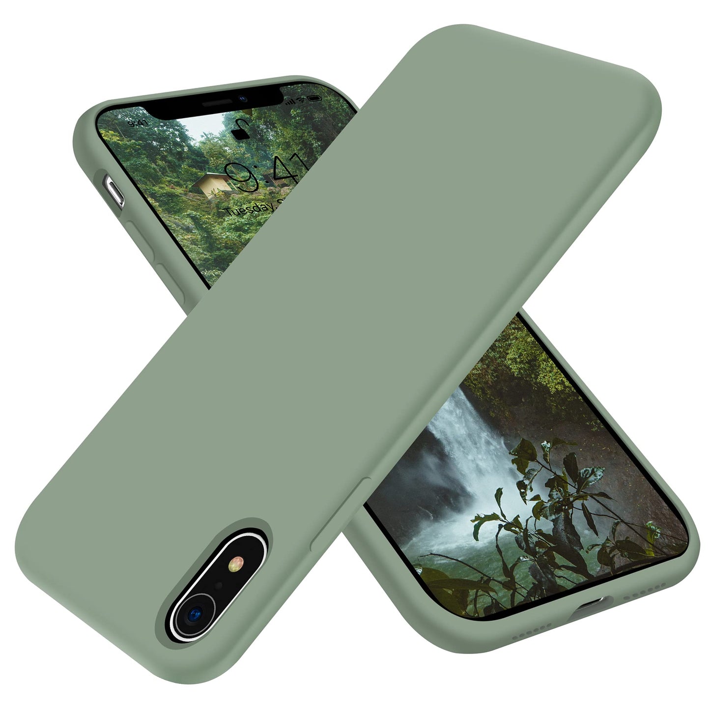 OTOFLY Pine Green XR Case – Military Drop Protection