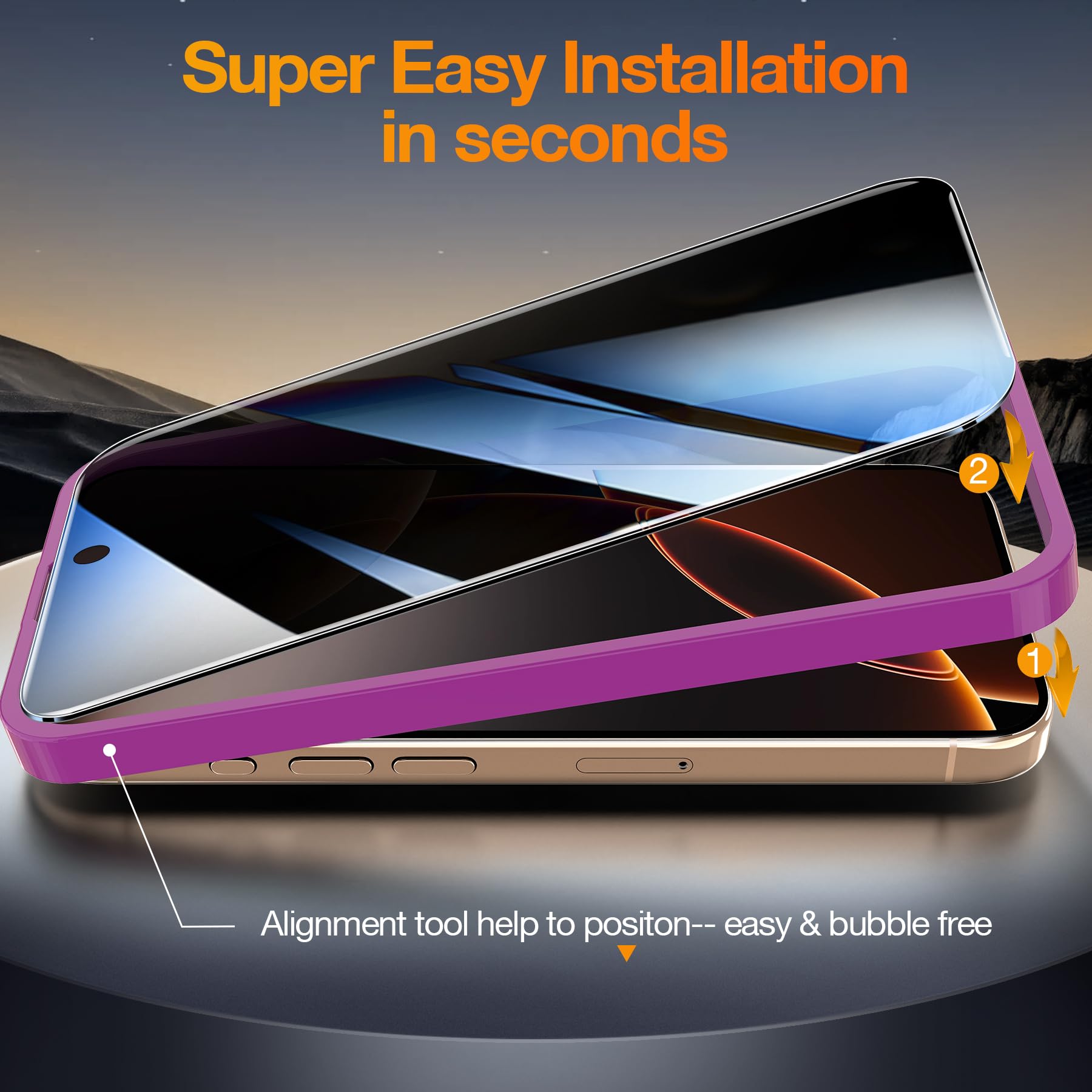 iPhone 11/XR SecureView Privacy Screen Protector Set - Small Enterprise