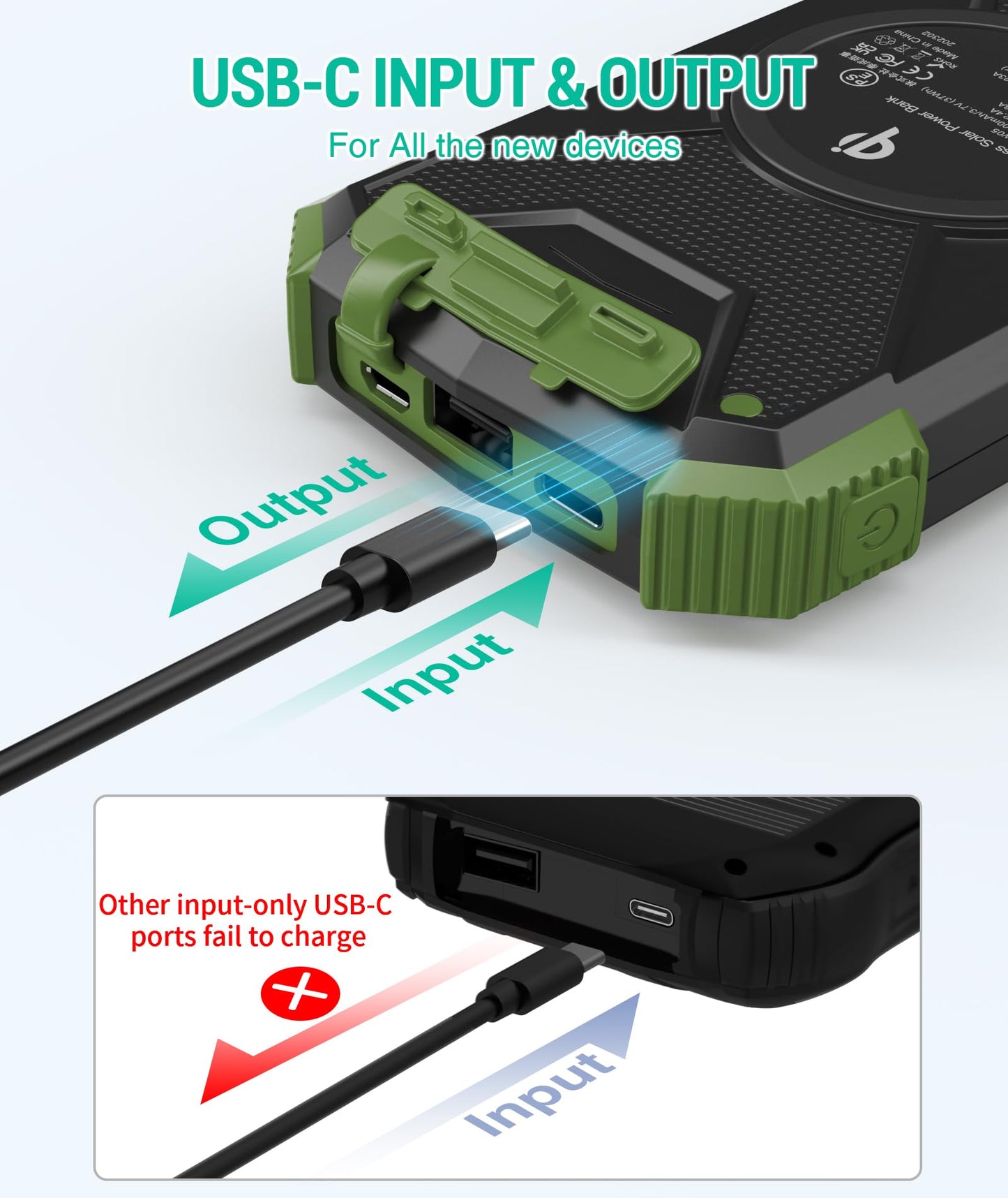 BLAVOR SolarPower 10K: Fast Portable Charger & Light - Small Enterprise