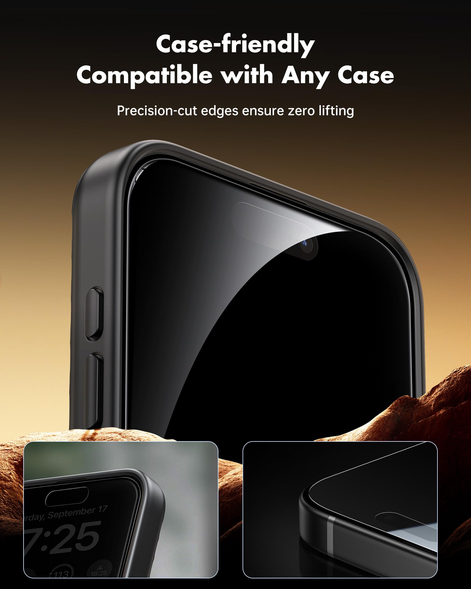 UNBREAKcable iPhone 12 Pro Max Privacy Shield 2-Pack - Small Enterprise