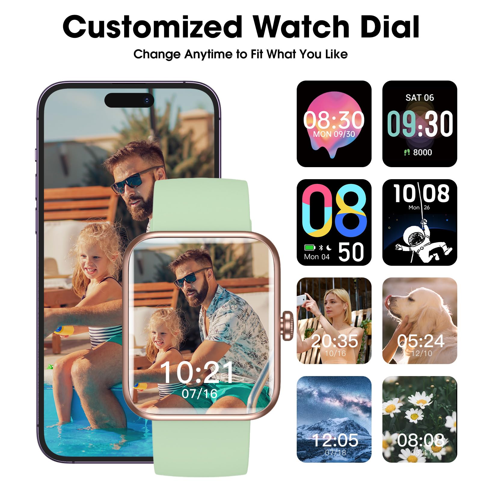 FitWatch Pro: Heart & Sleep Tracker Smartwatch 1.5 - Small Enterprise