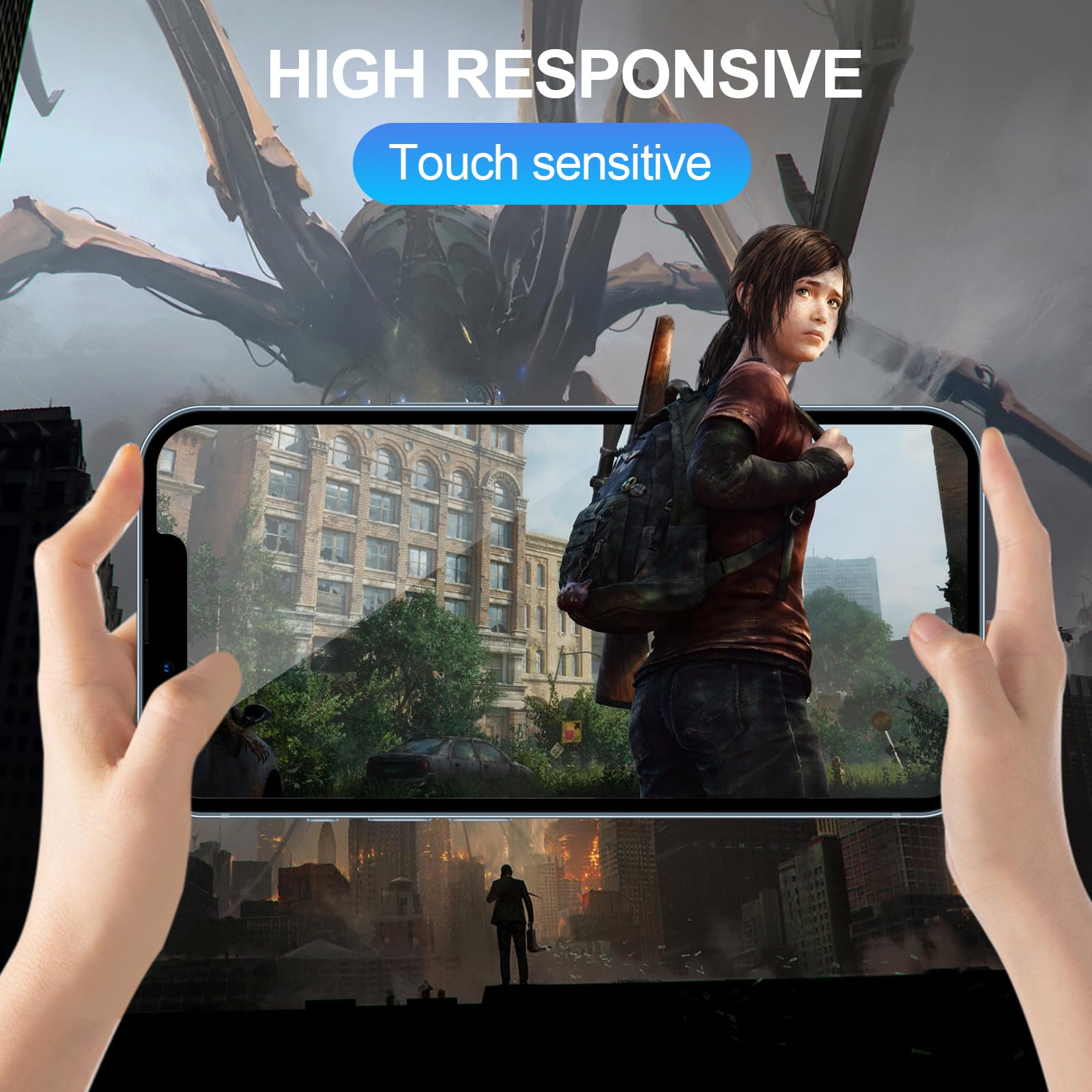 iGuard 2-Pack Privacy Screen Protector for iPhone 14/13 - Small Enterprise