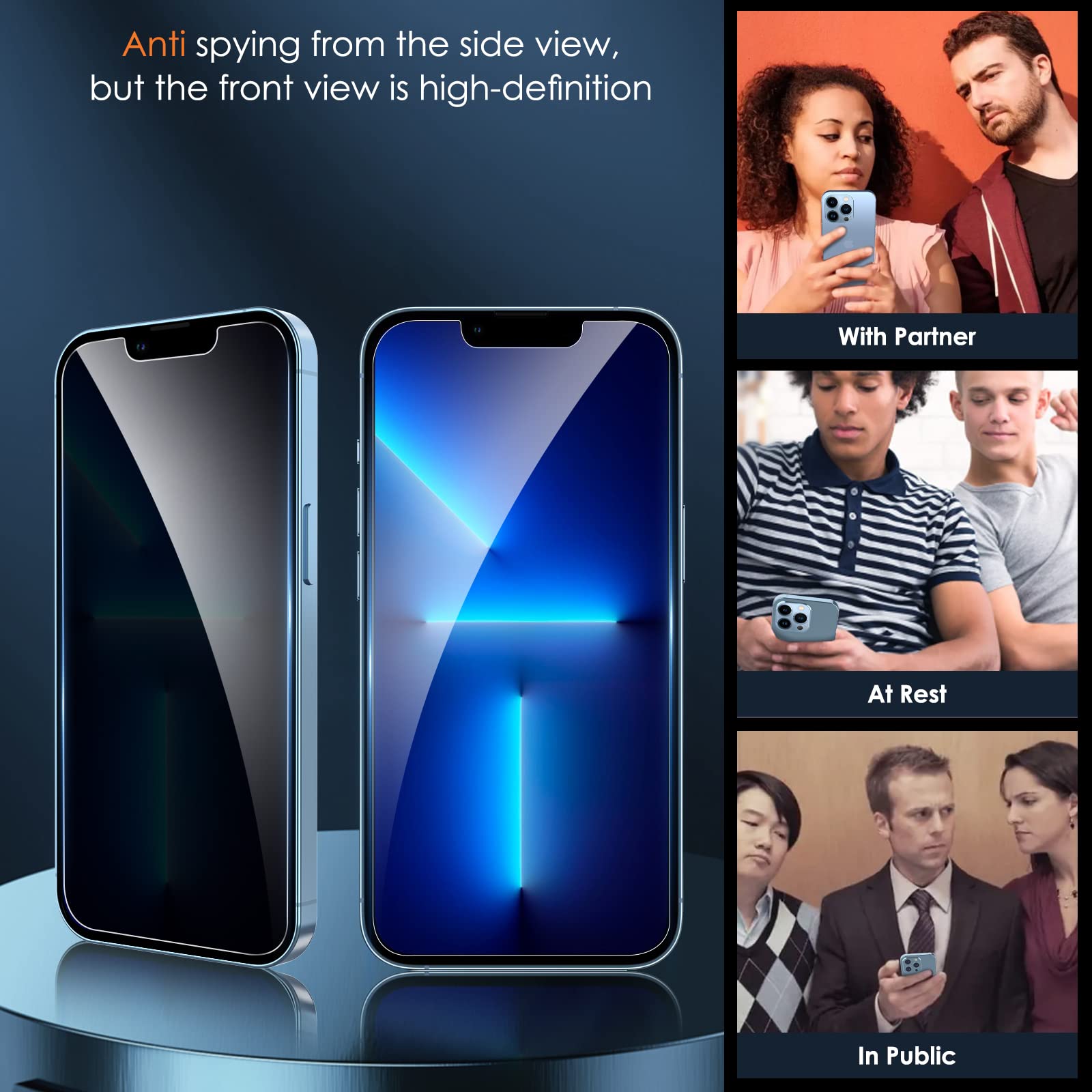 iPhone 11/XR SecureView Privacy Screen Protector Set - Small Enterprise