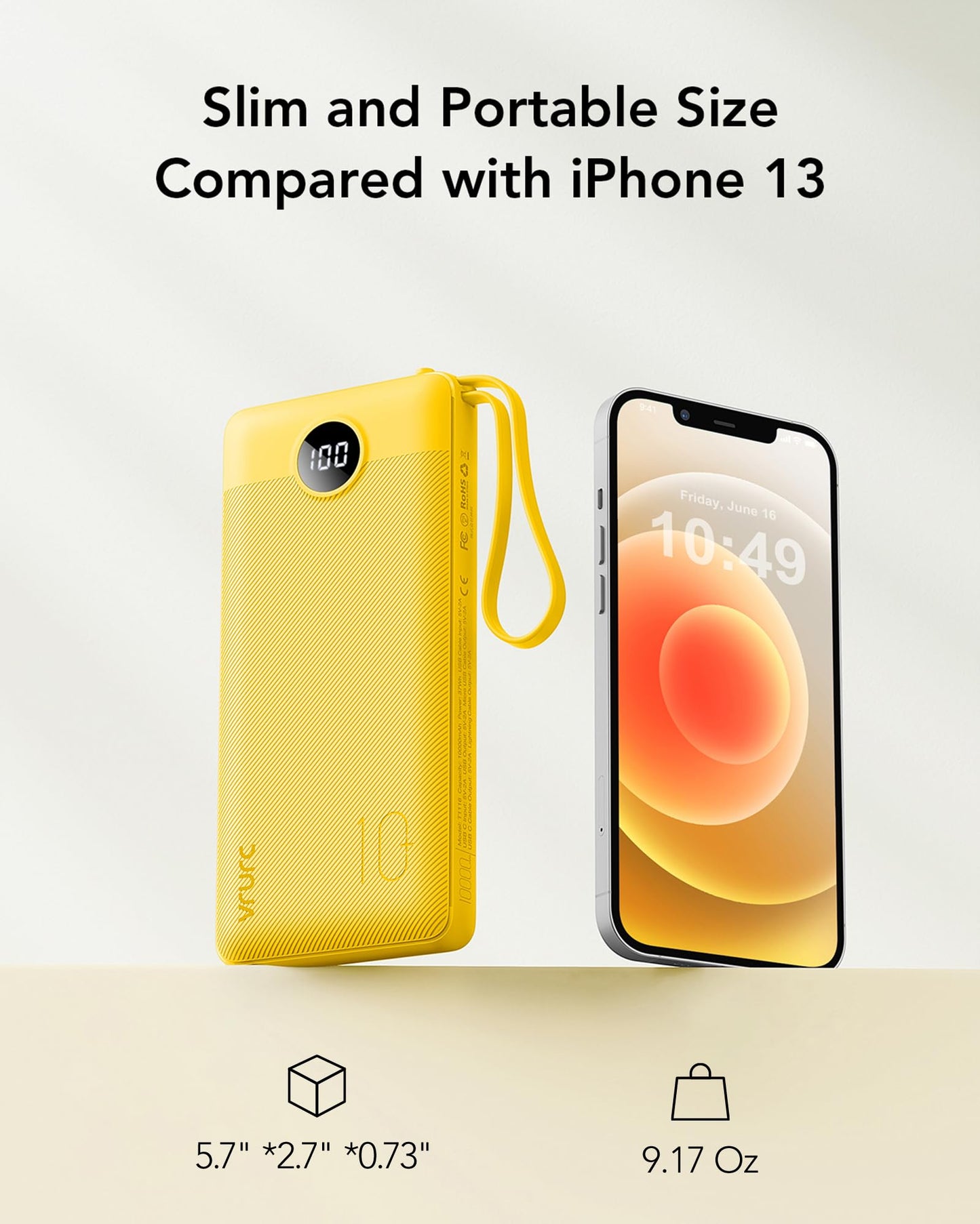 ChargeMate 10000mAh: Portable Power Bank for All Devices - Pink - Small Enterprise