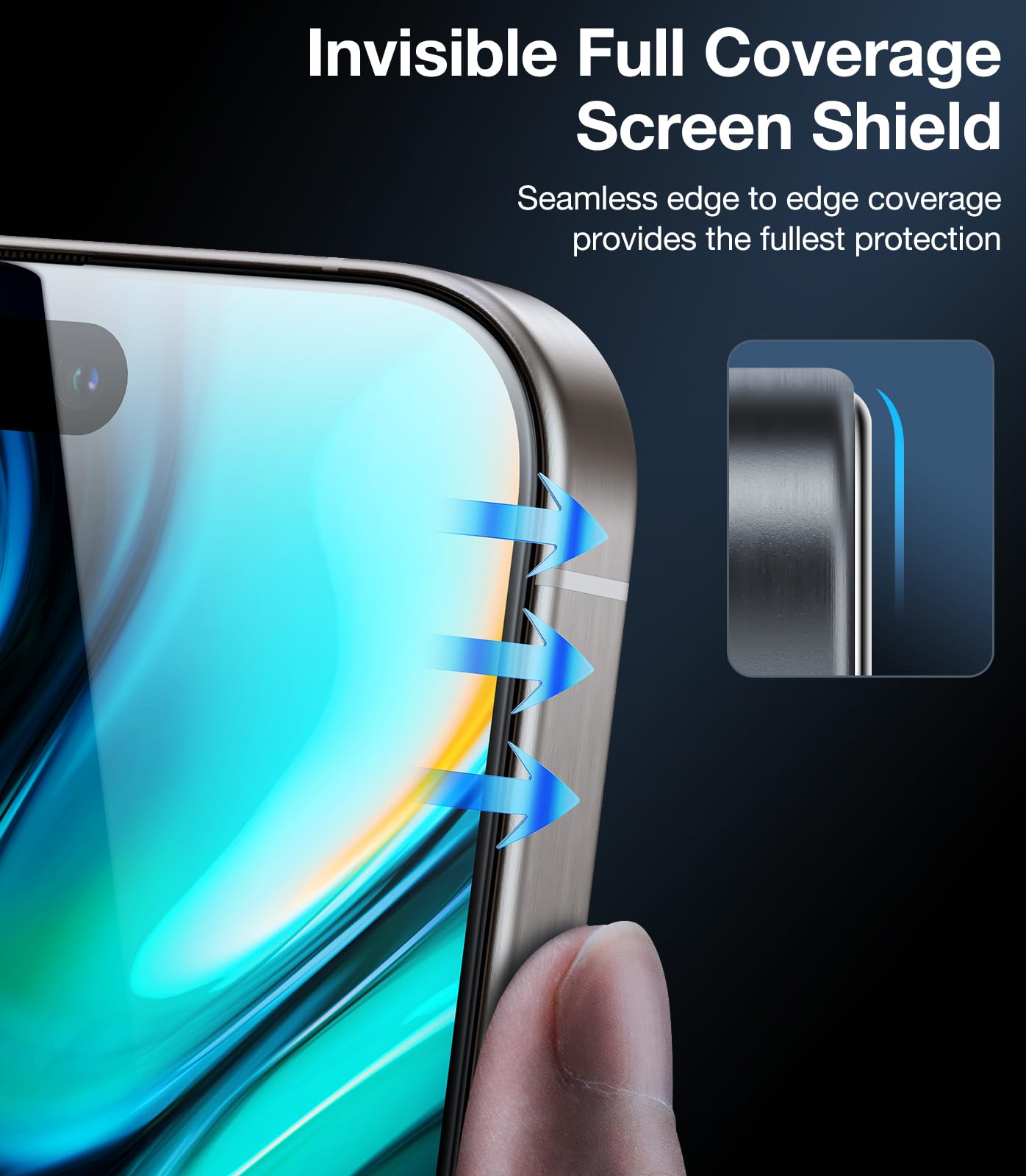 UltraGlass 9H+ Privacy Shield for iPhone 16 - Small Enterprise