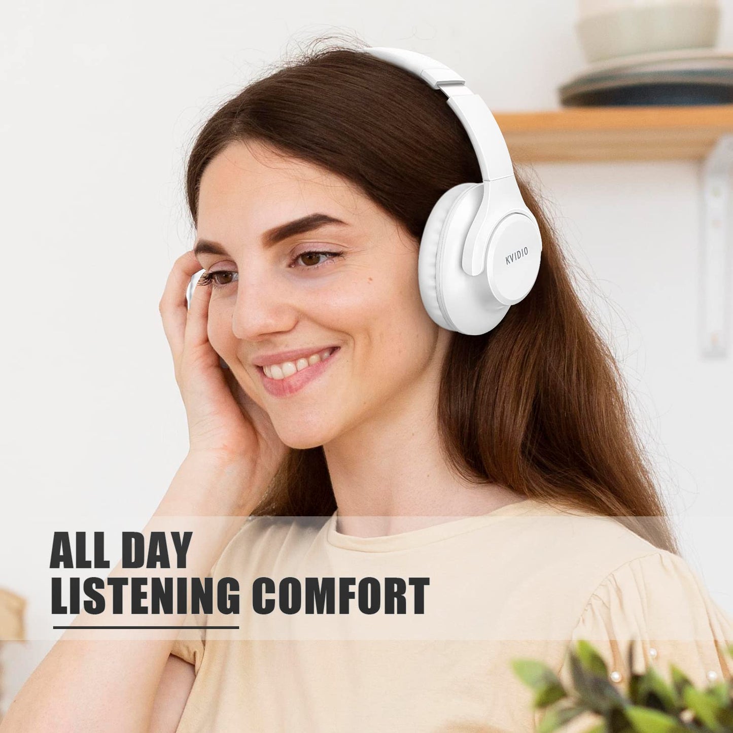 KVIDIO ProBass 65H Wireless Headphones - Travel Ready! - Small Enterprise