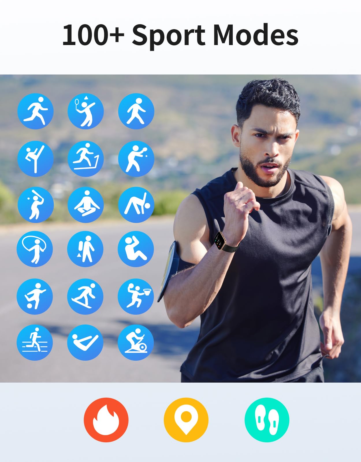 RUIMEN Smartwatch: Answer Calls, Track Fitness - Small Enterprise