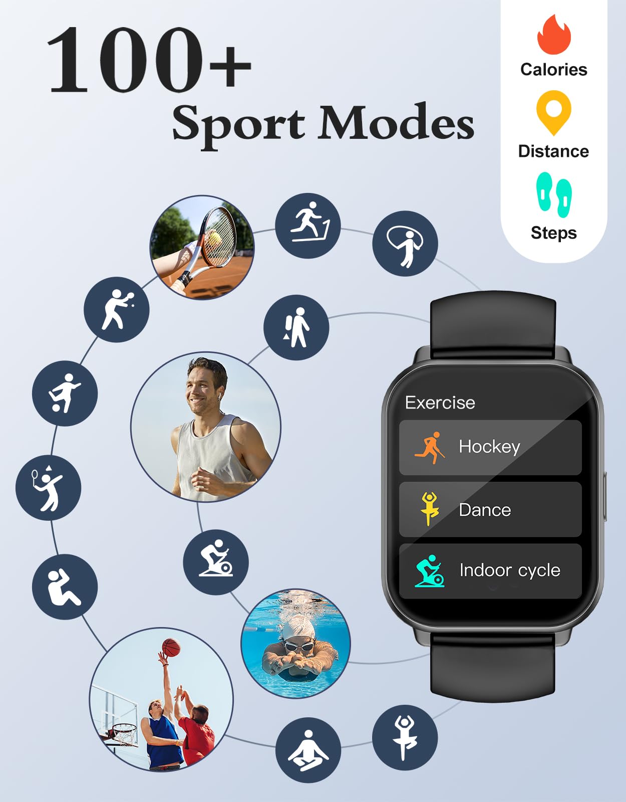 RUIMEN Smartwatch: Answer Calls, Track Fitness - Small Enterprise