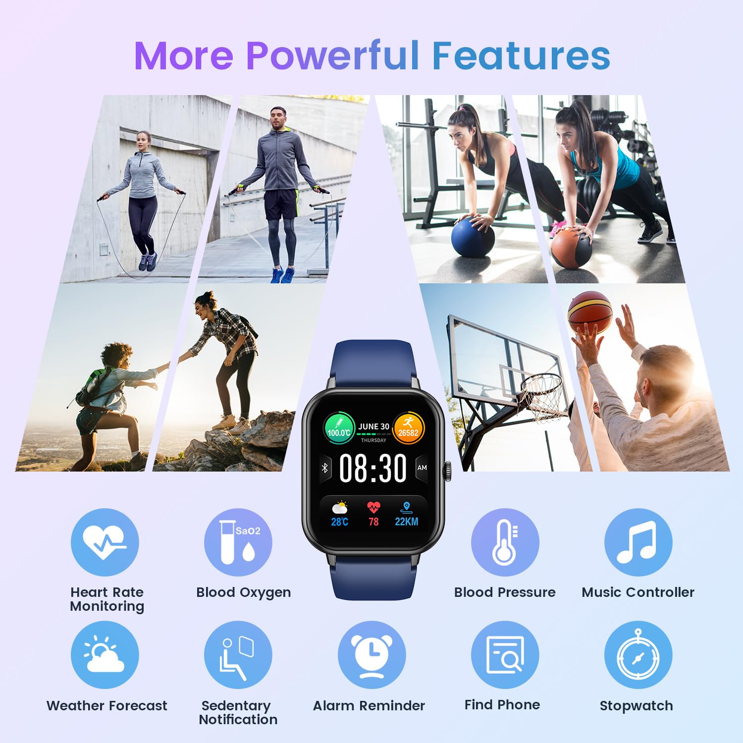 FitGoddess Smartwatch: Health & Fitness Tracker - Small Enterprise