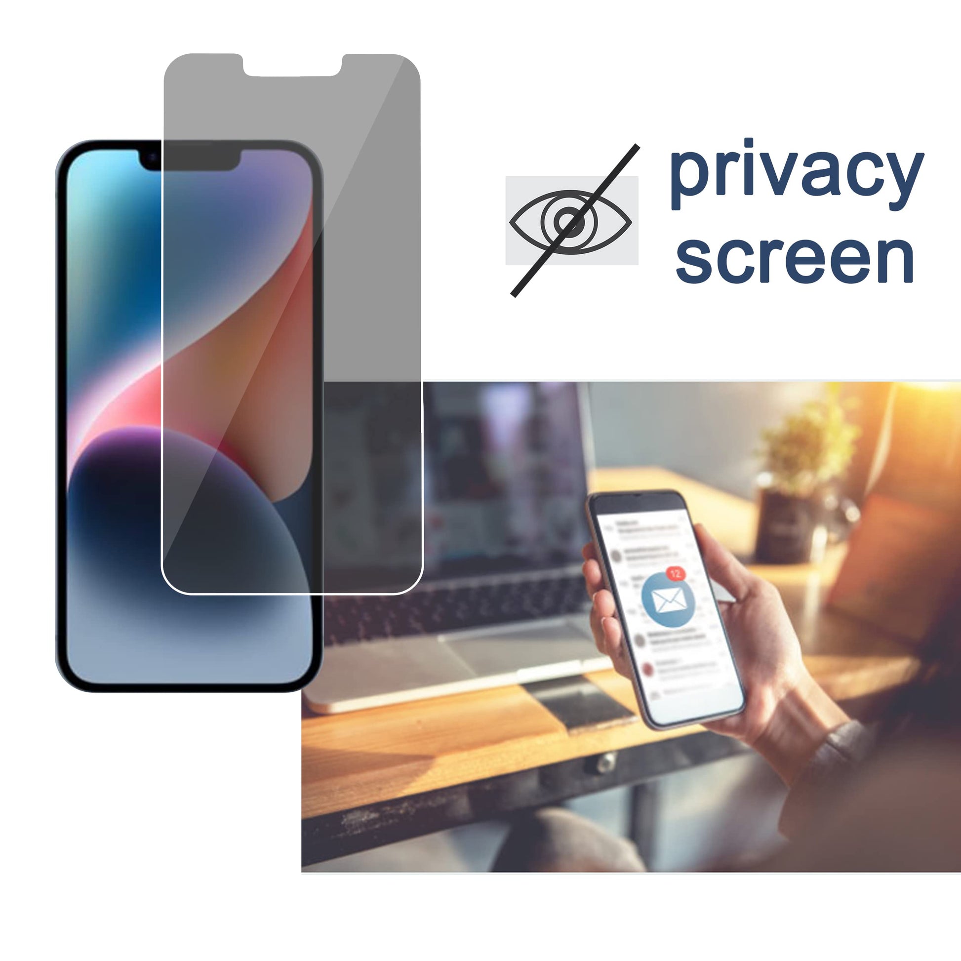 Ailun iPhone 16 Privacy & Lens Protector 3-Pack - Small Enterprise
