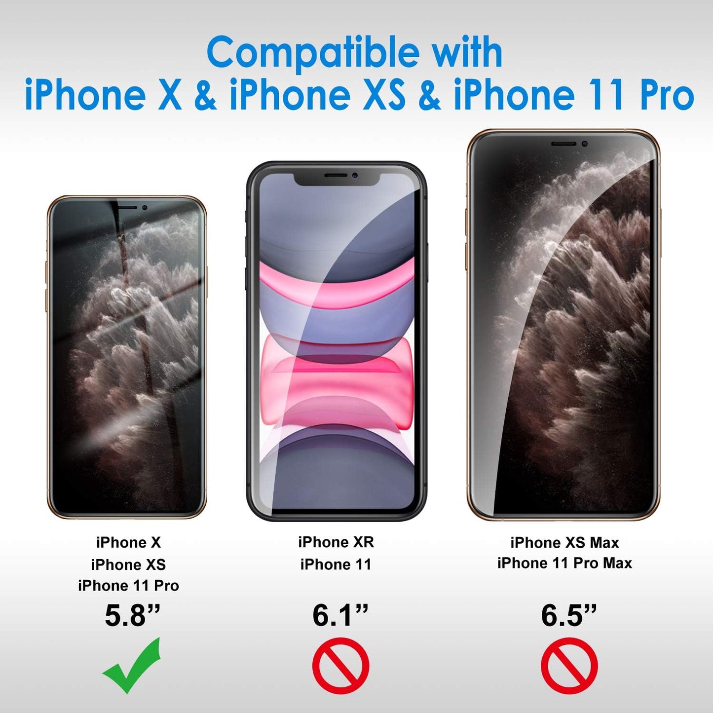 SpyShield 2-Pack for iPhone - Small Enterprise