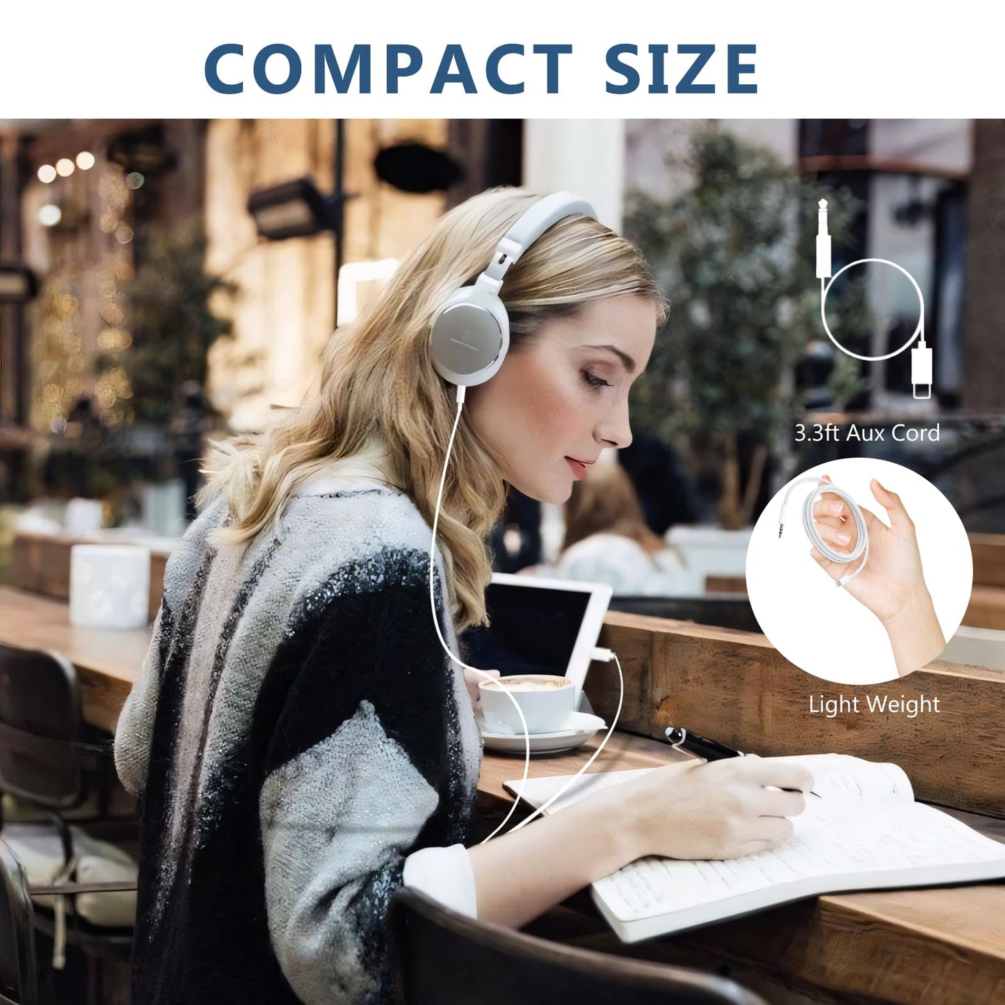 LightningLink: iPhone AUX Cable 3.3ft (White)