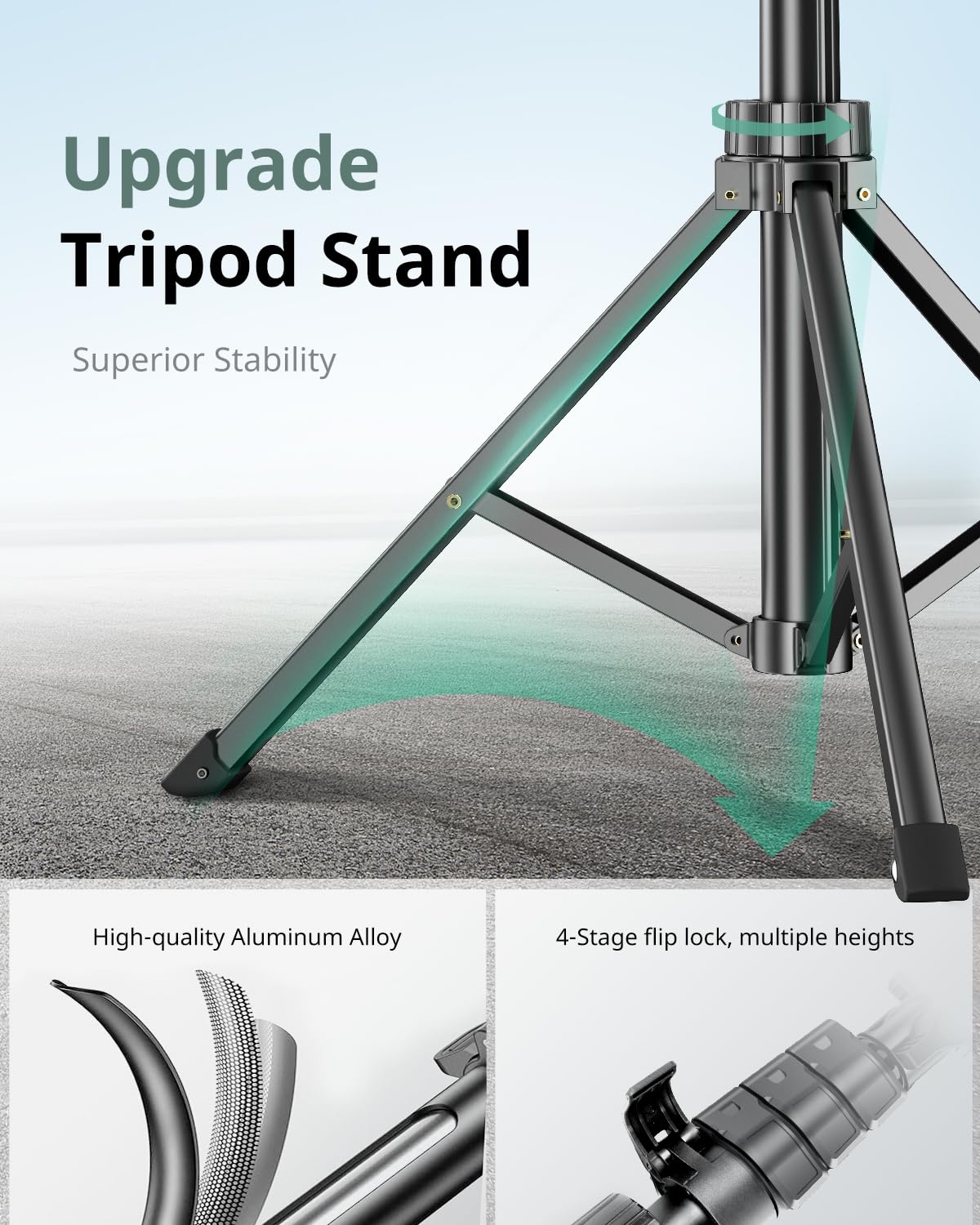 SENSYNE ProTripod: 62 Selfie Stick & Stand - Small Enterprise