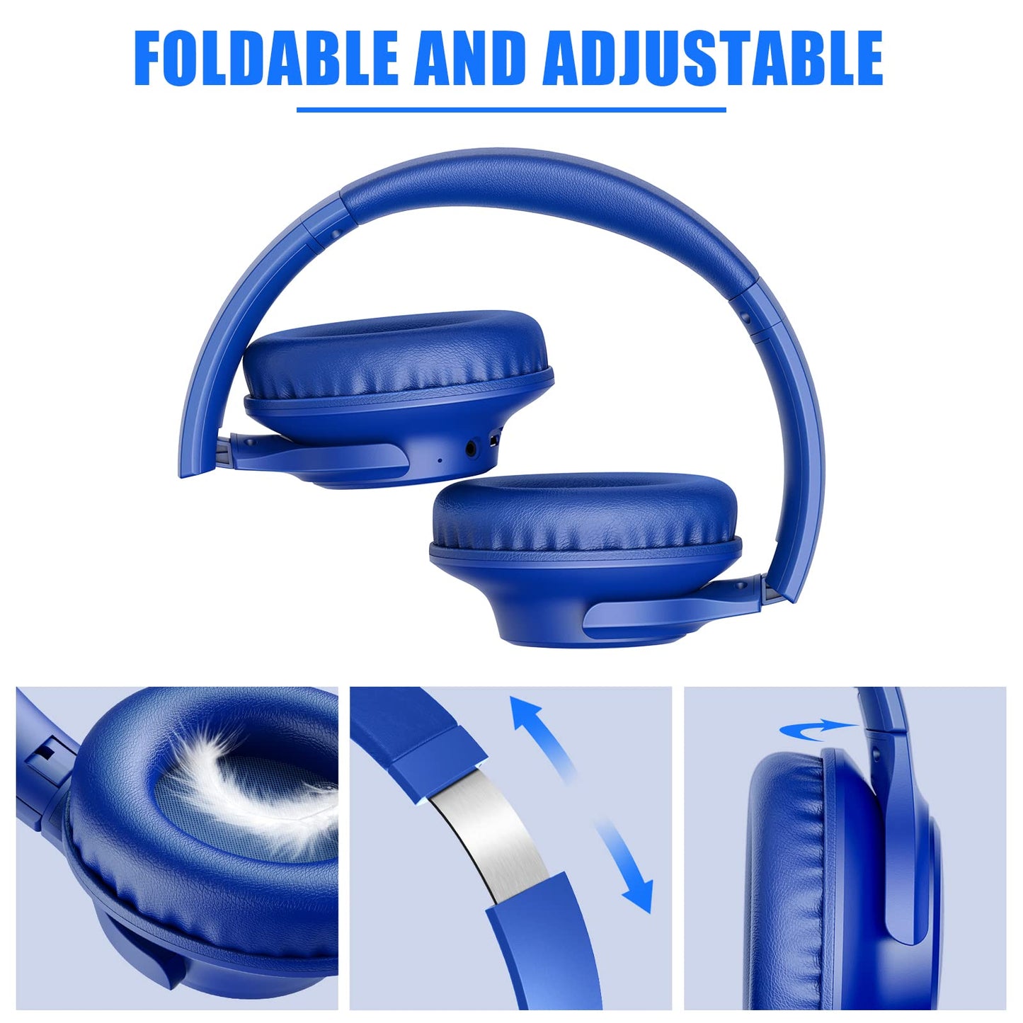KVIDIO ProBass 65H Wireless Headphones - Travel Ready! - Small Enterprise