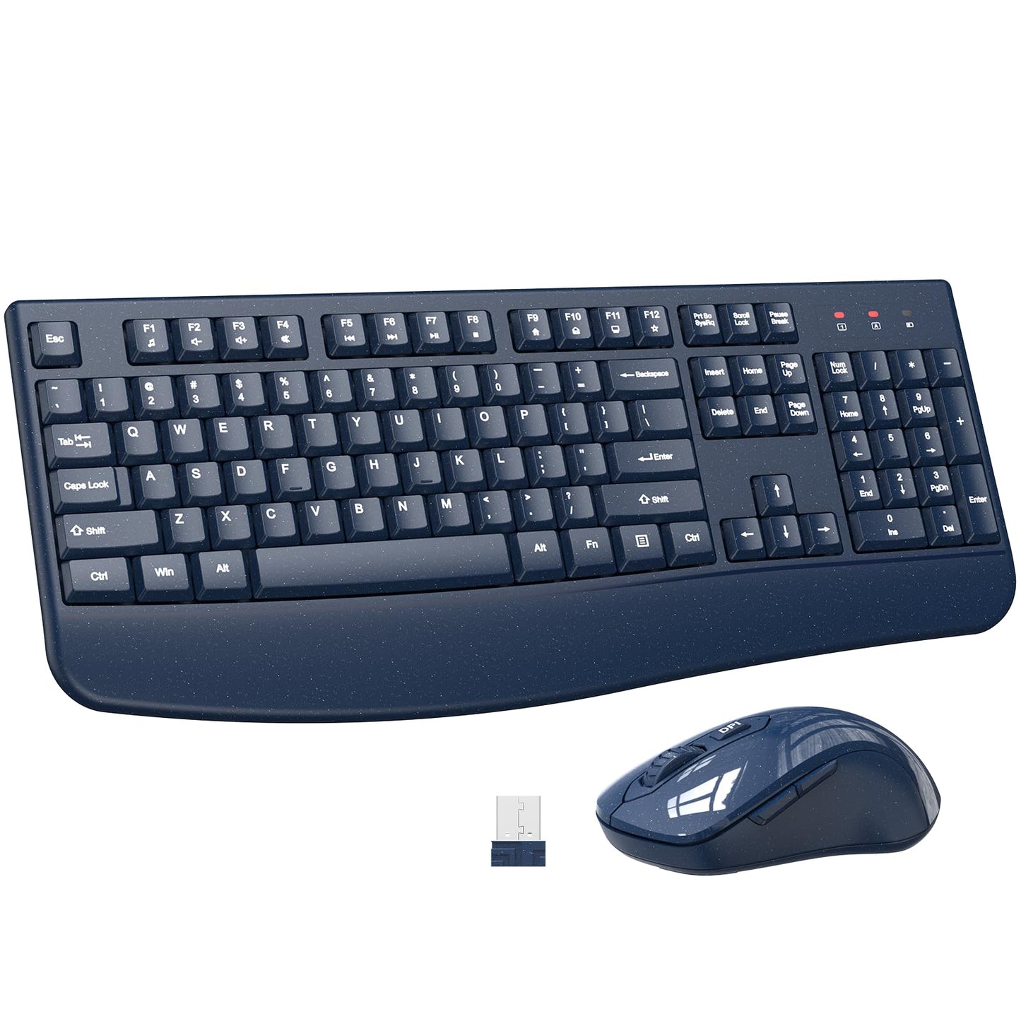 ErgoWave Duo: Wireless Keyboard & Mouse Set