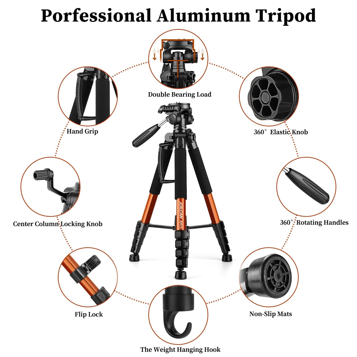 JOILCAN 74 Camera Tripod - Small Enterprise