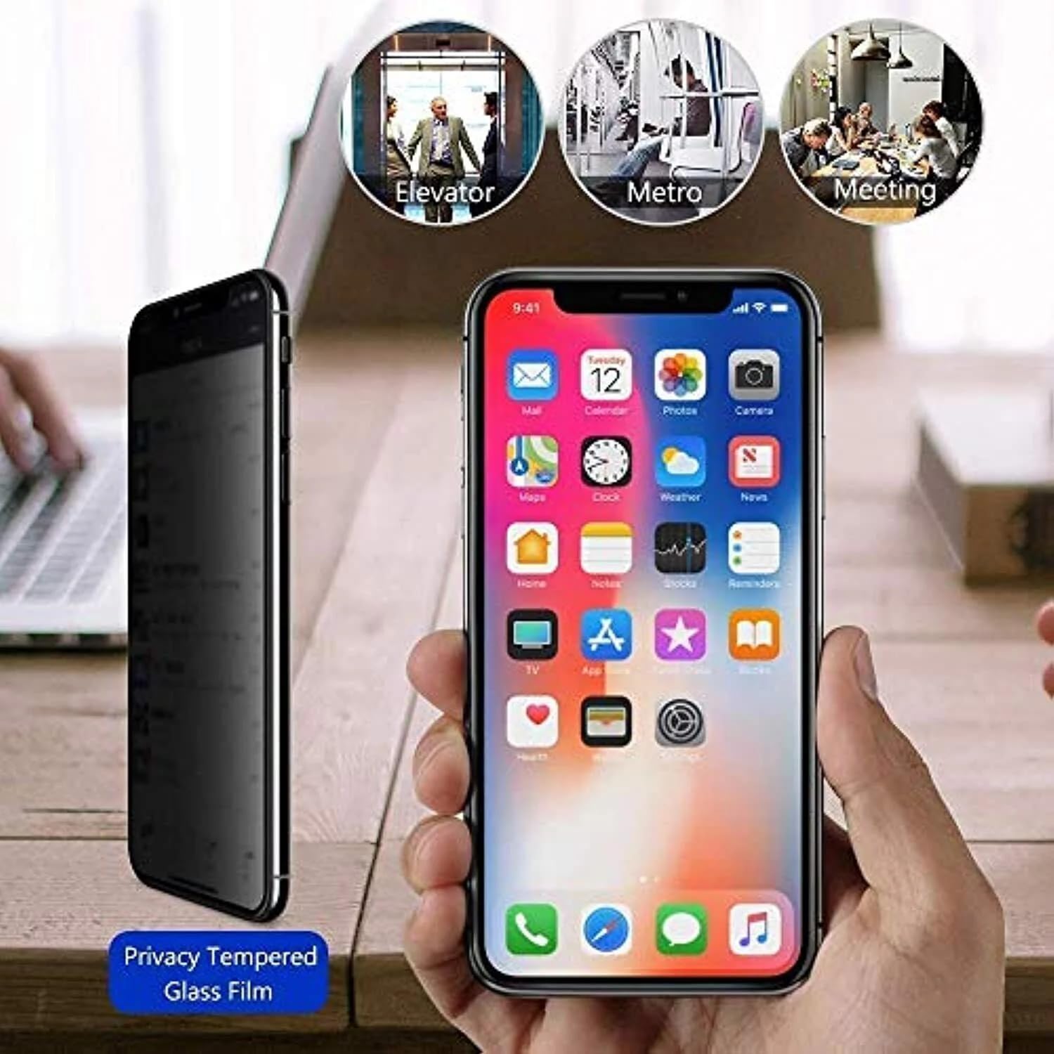 iPhone 11/XR SecureView Privacy Screen Protector Set - Small Enterprise