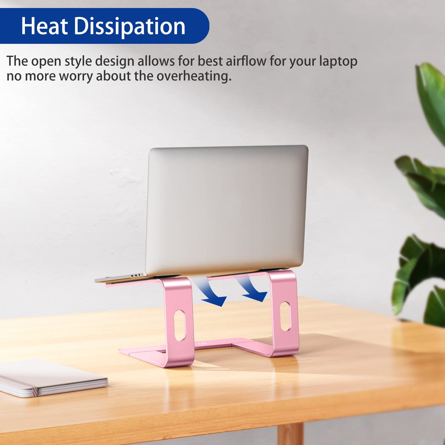 ElevatePro Aluminum Laptop Stand - Ergonomic & Stylish