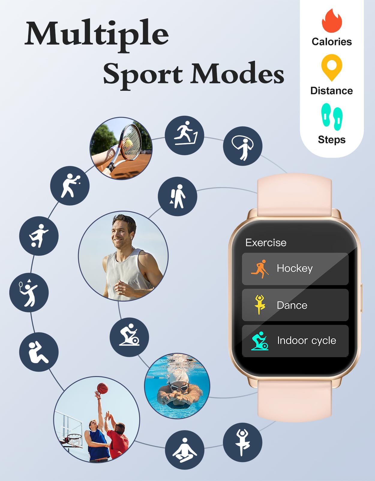 RUIMEN Smartwatch: Answer Calls, Track Fitness - Small Enterprise