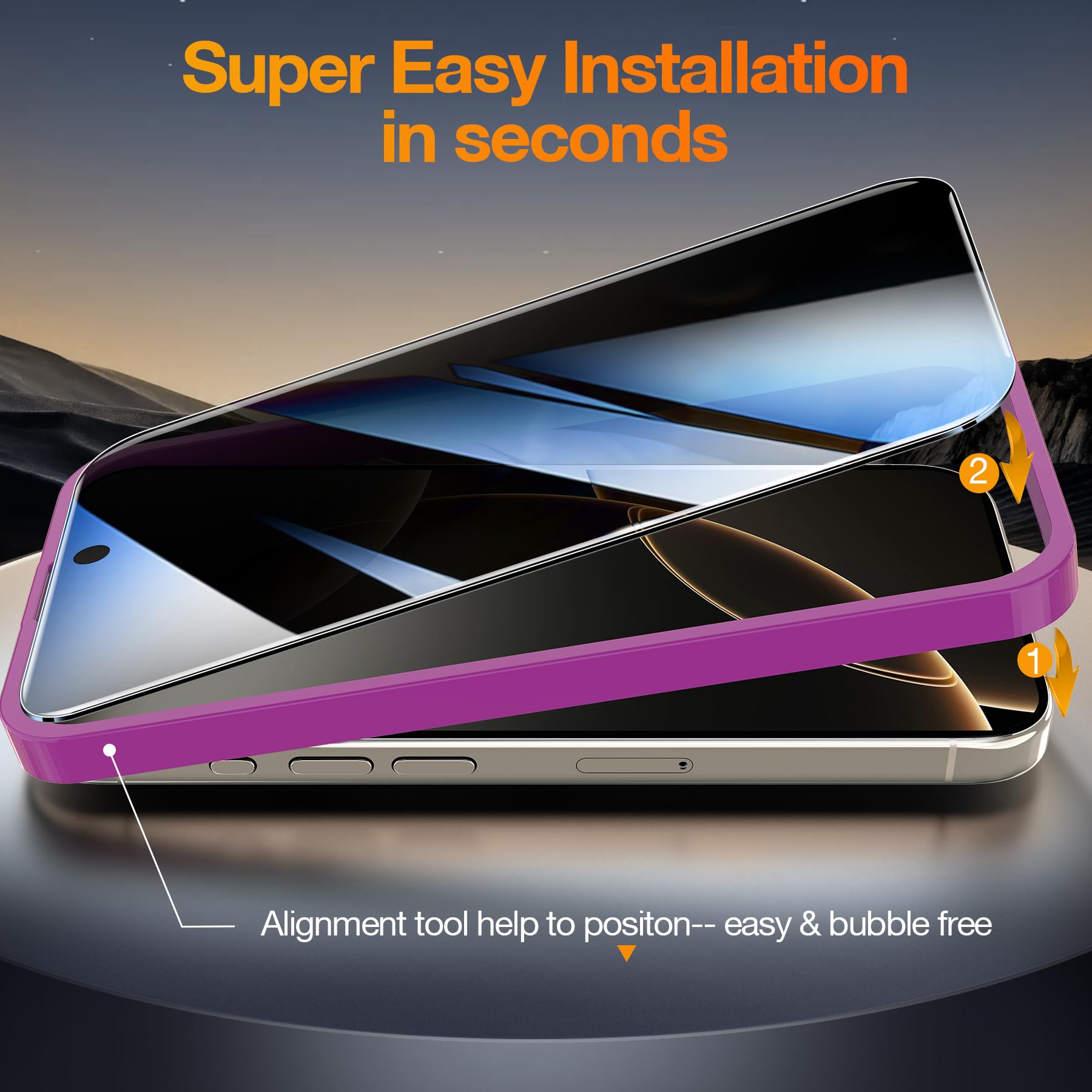 iPhone 11/XR SecureView Privacy Screen Protector Set - Small Enterprise