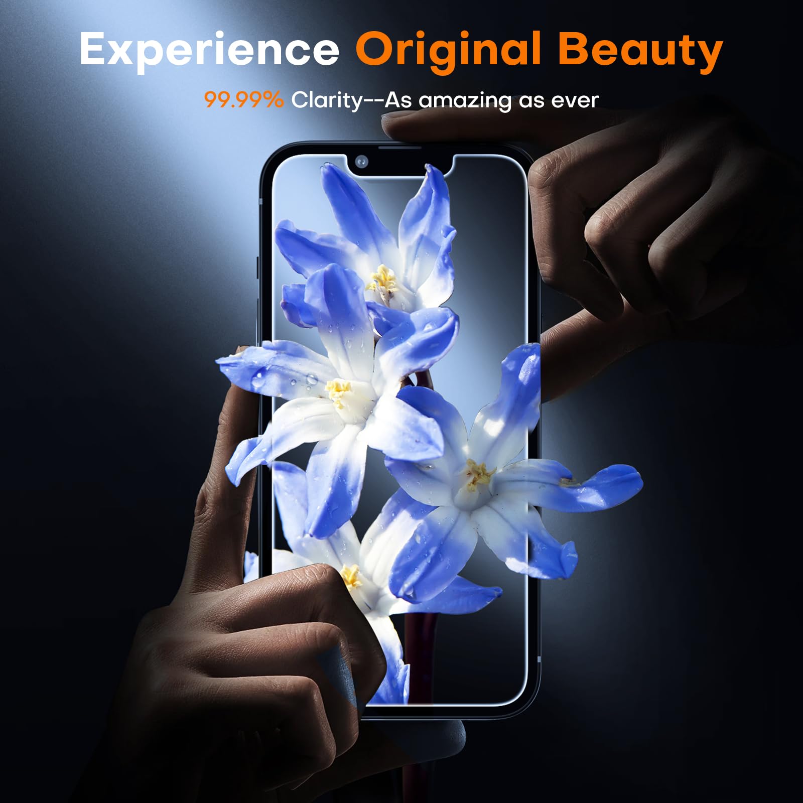 TOCOL Privacy Shield 9H Glass for iPhone 15 - 2 Pack - Small Enterprise