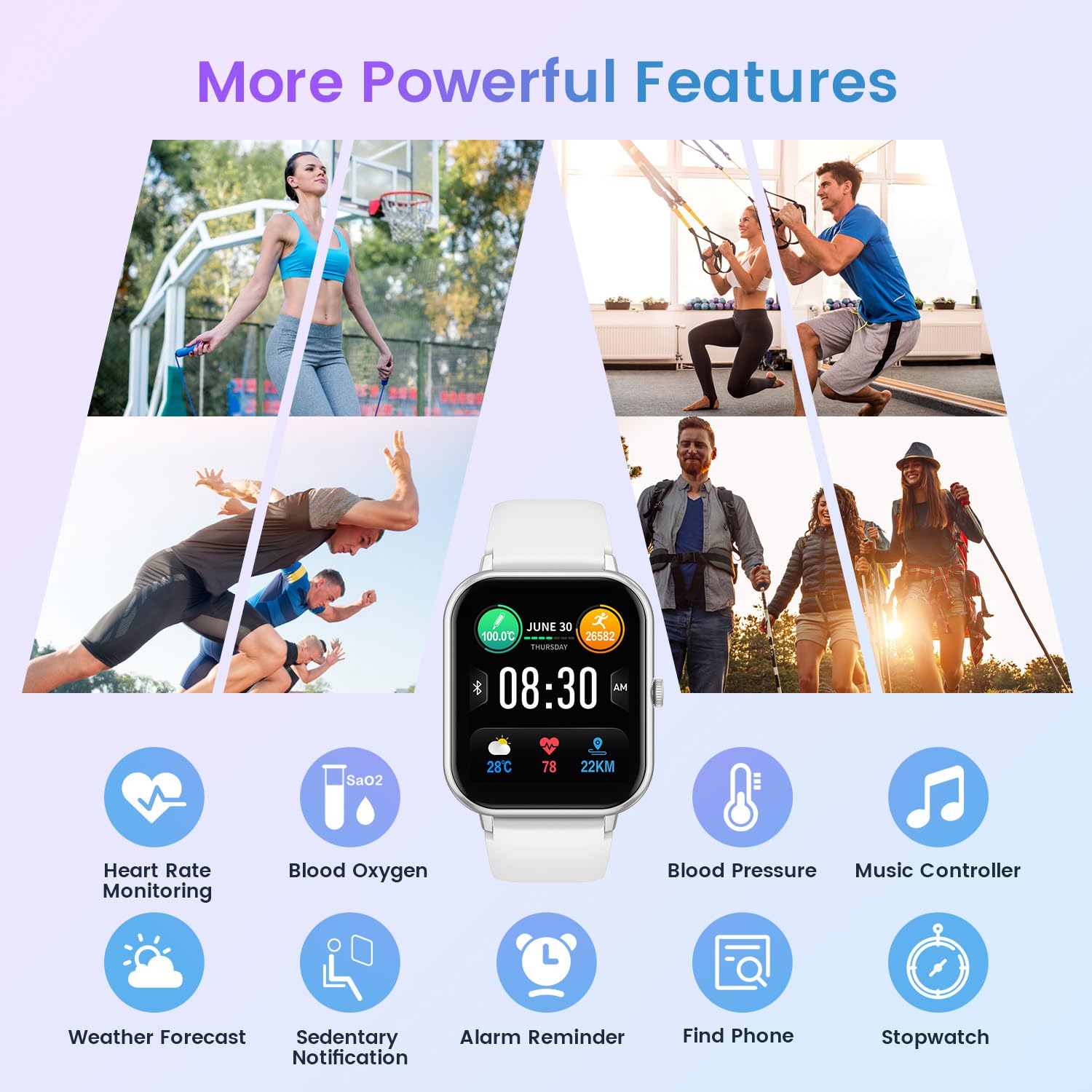 FitGoddess Smartwatch: Health & Fitness Tracker - Small Enterprise
