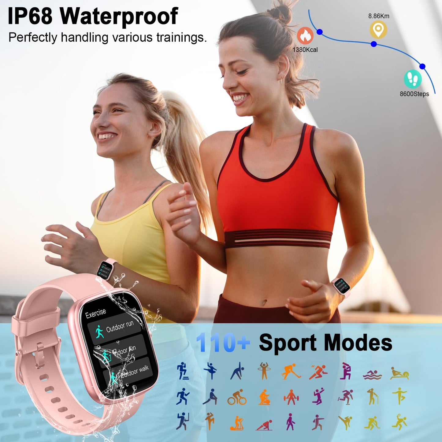 FitTrack 2025: HD Smartwatch for Active Lifestyles - Small Enterprise