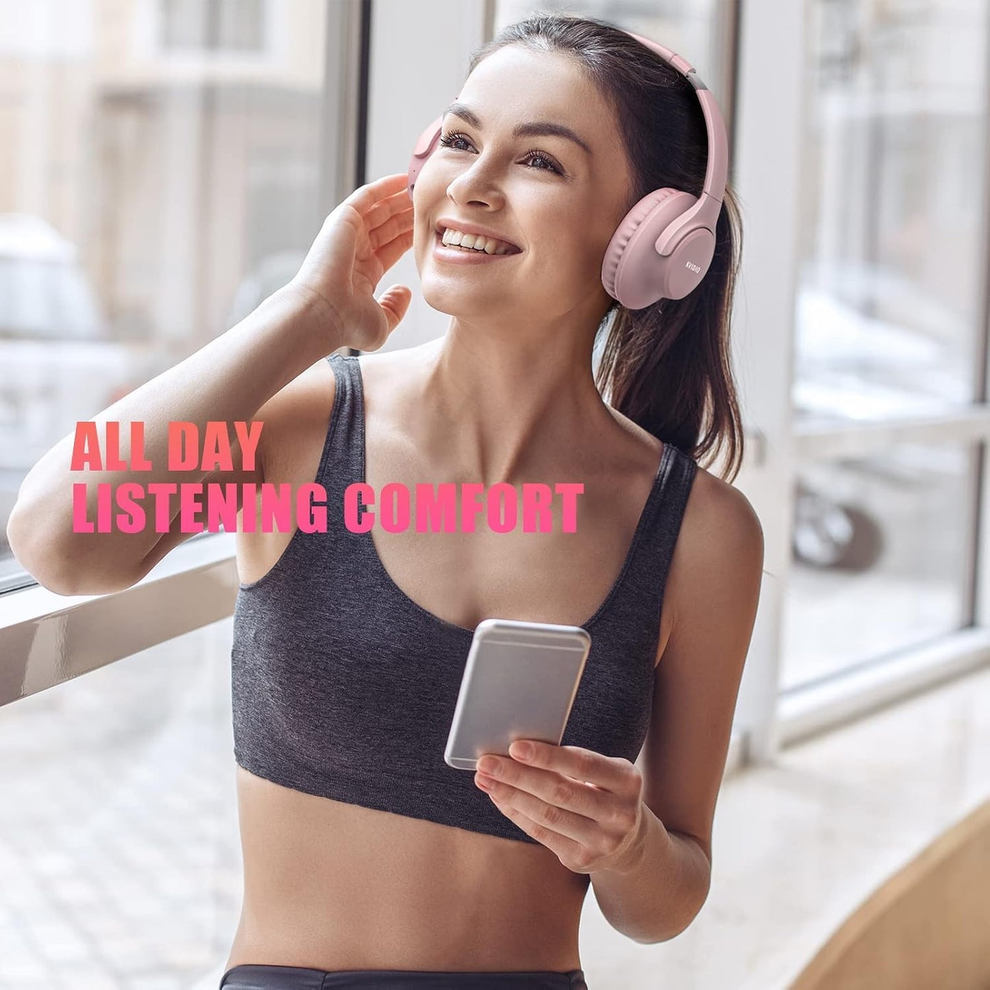 KVIDIO ProBass 65H Wireless Headphones - Travel Ready! - Small Enterprise