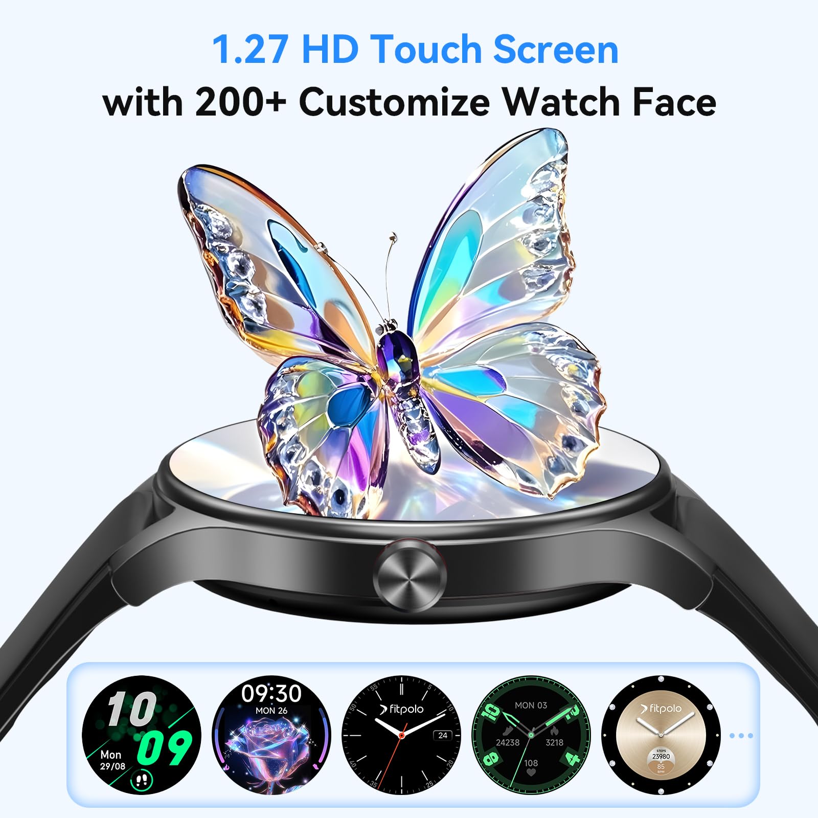 PinkFit Smartwatch - 2 Bands, 7-day Battery - Small Enterprise