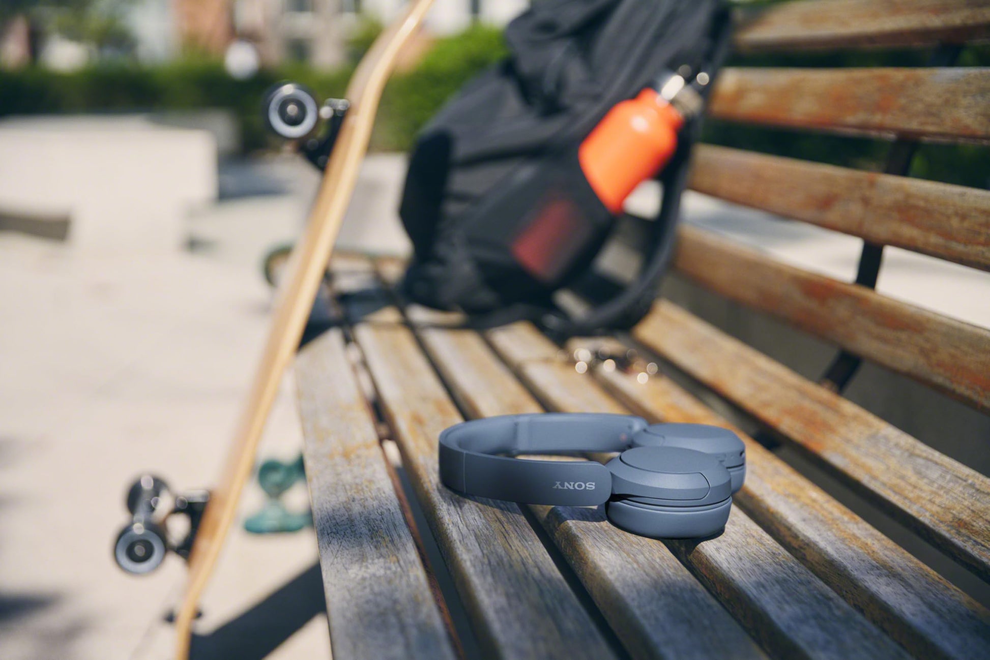 Sony WH-CH520: Blue Wireless On-Ear Headphones - Small Enterprise