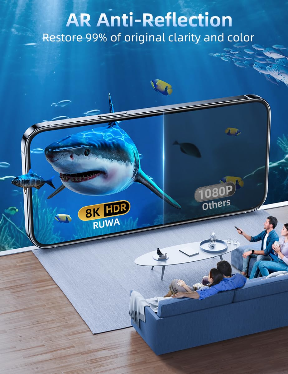 Ruwa Guard: Privacy Screen Protector for iPhone 13/14 - Small Enterprise