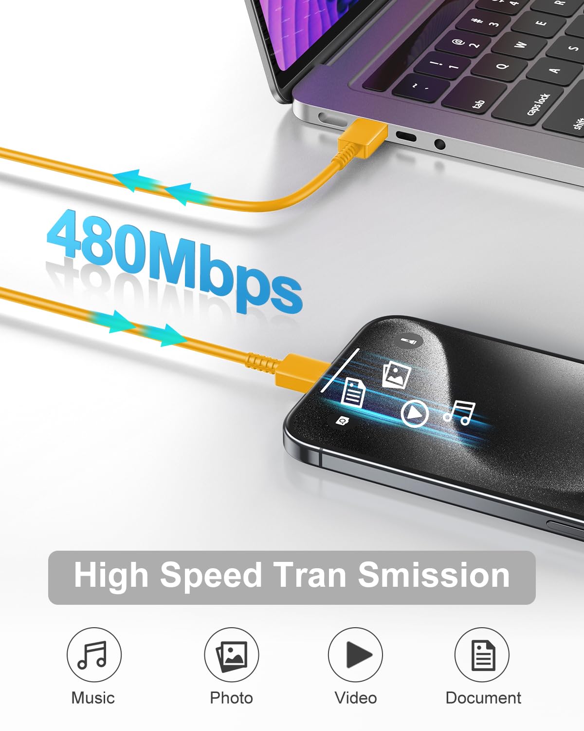 SwiftCharge Duo: 25W Type C Fast Charger Set - Small Enterprise