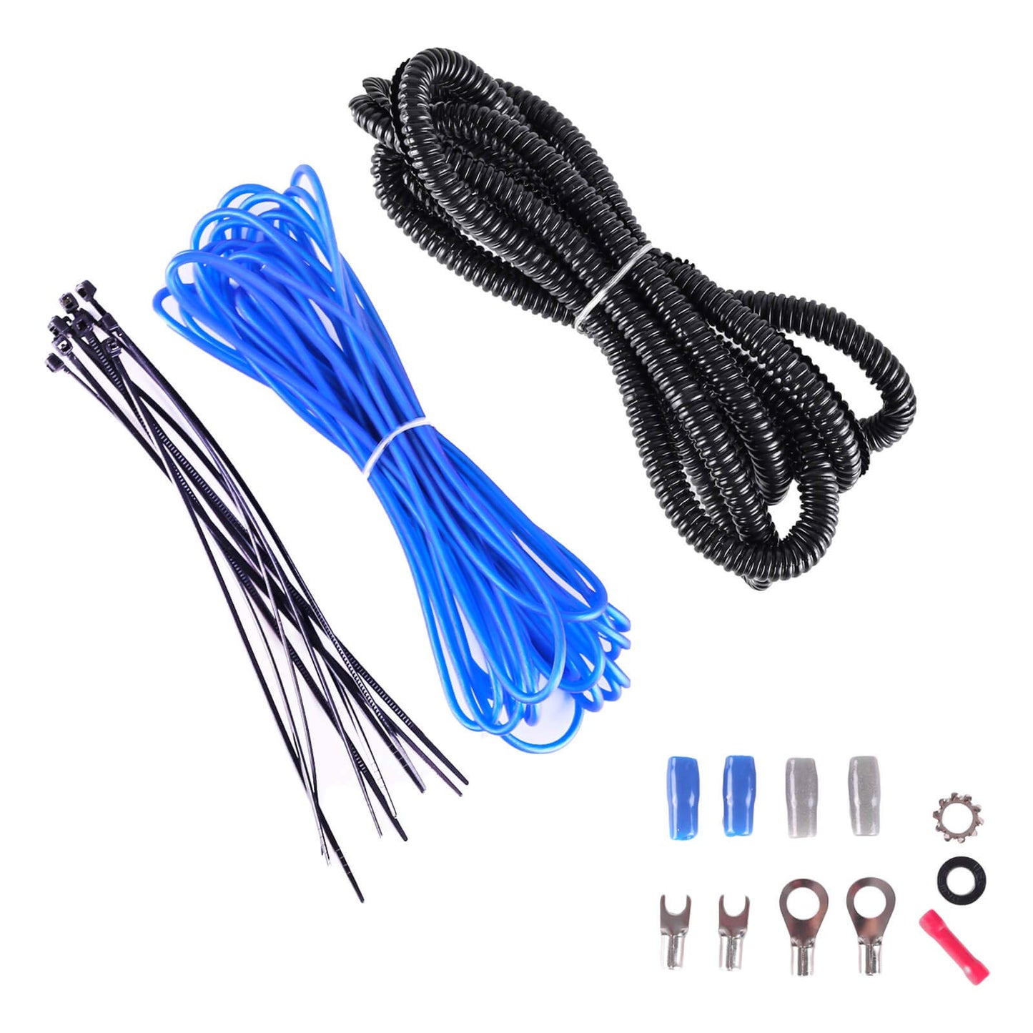 SkarSound Pro 1/0 Gauge OFC Amp Wiring Kit