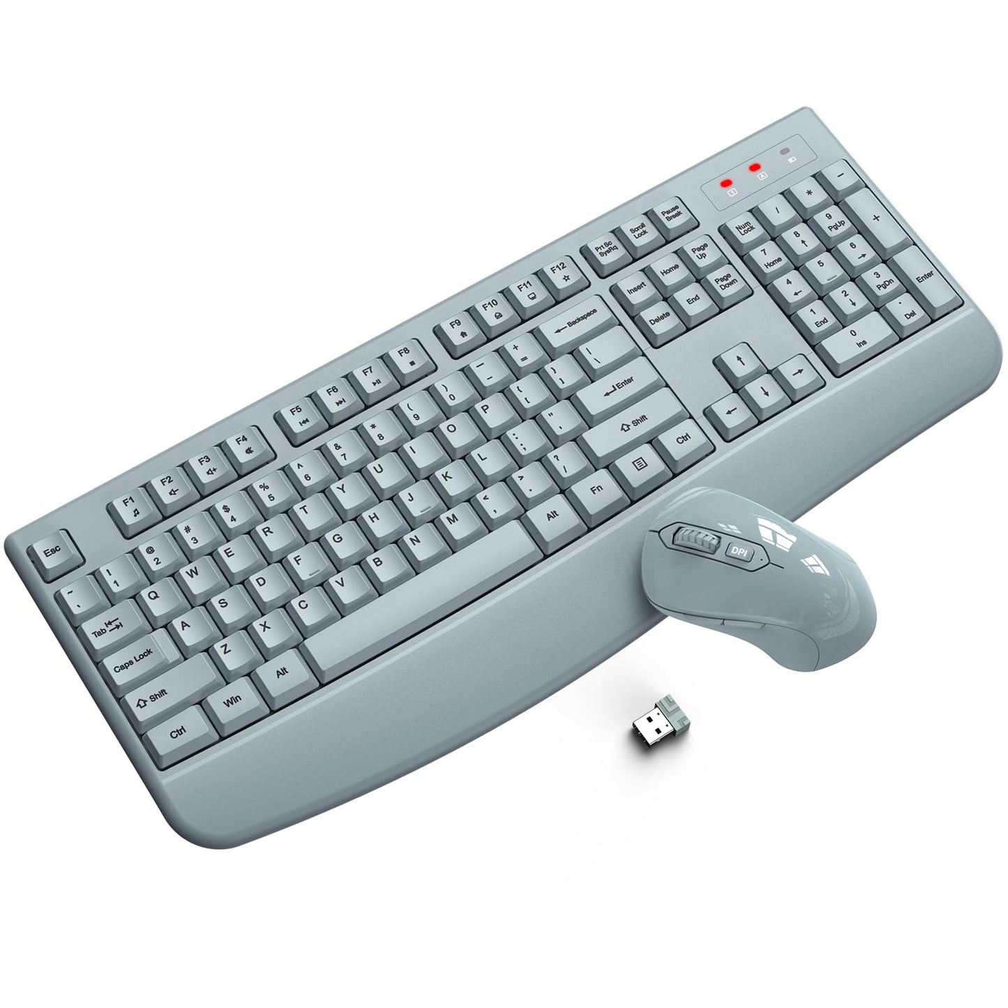 ErgoWave Duo: Wireless Keyboard & Mouse Set