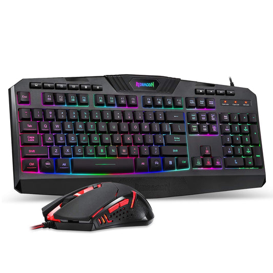 Redragon Elite RGB Combo: S101 Keyboard & M601 Mouse