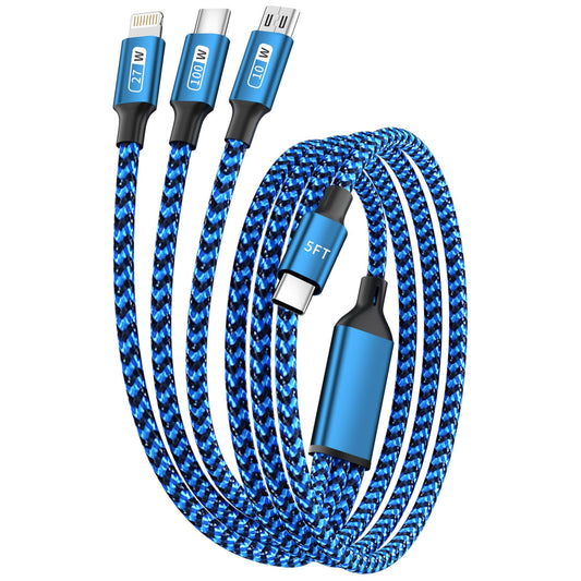 100W USB C 3-in-1 Charging Cable - Small Enterprise