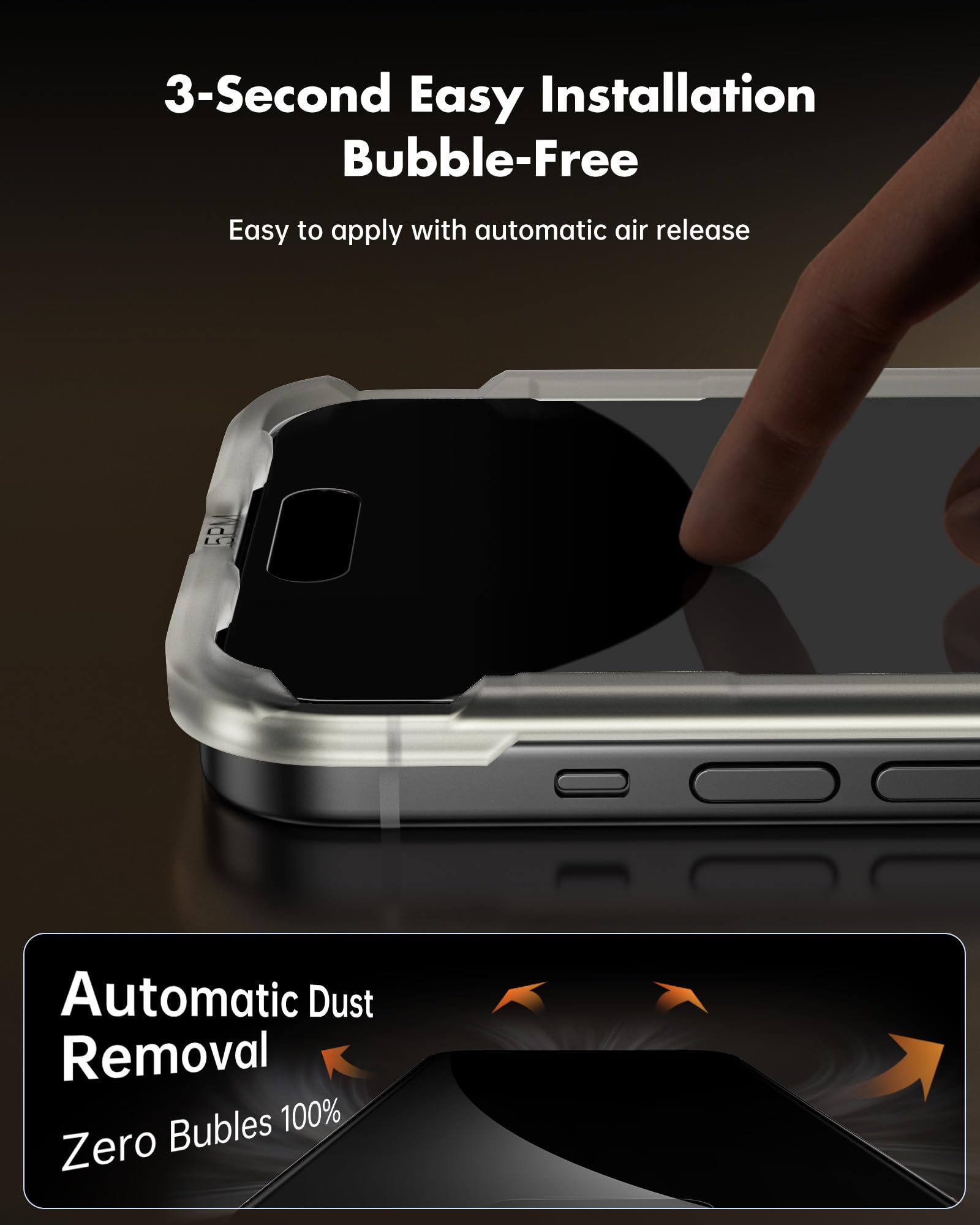 UNBREAKcable iPhone 12 Pro Max Privacy Shield 2-Pack - Small Enterprise