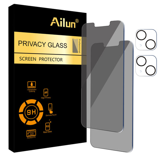 Ailun iPhone 16 Privacy & Lens Protector 3-Pack - Small Enterprise