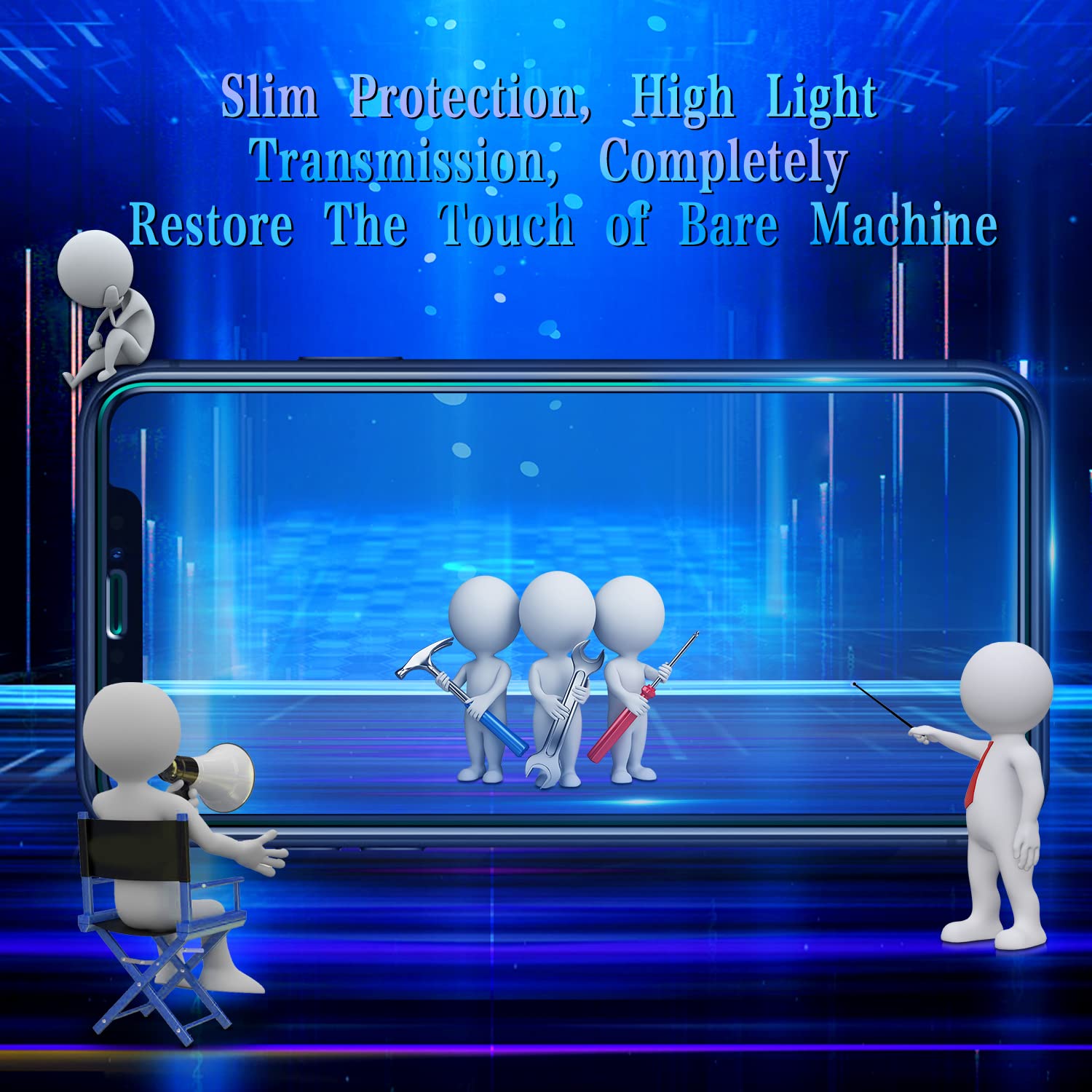 MAYtobe DuoGuard: iPhone Privacy Glass Protectors - Small Enterprise