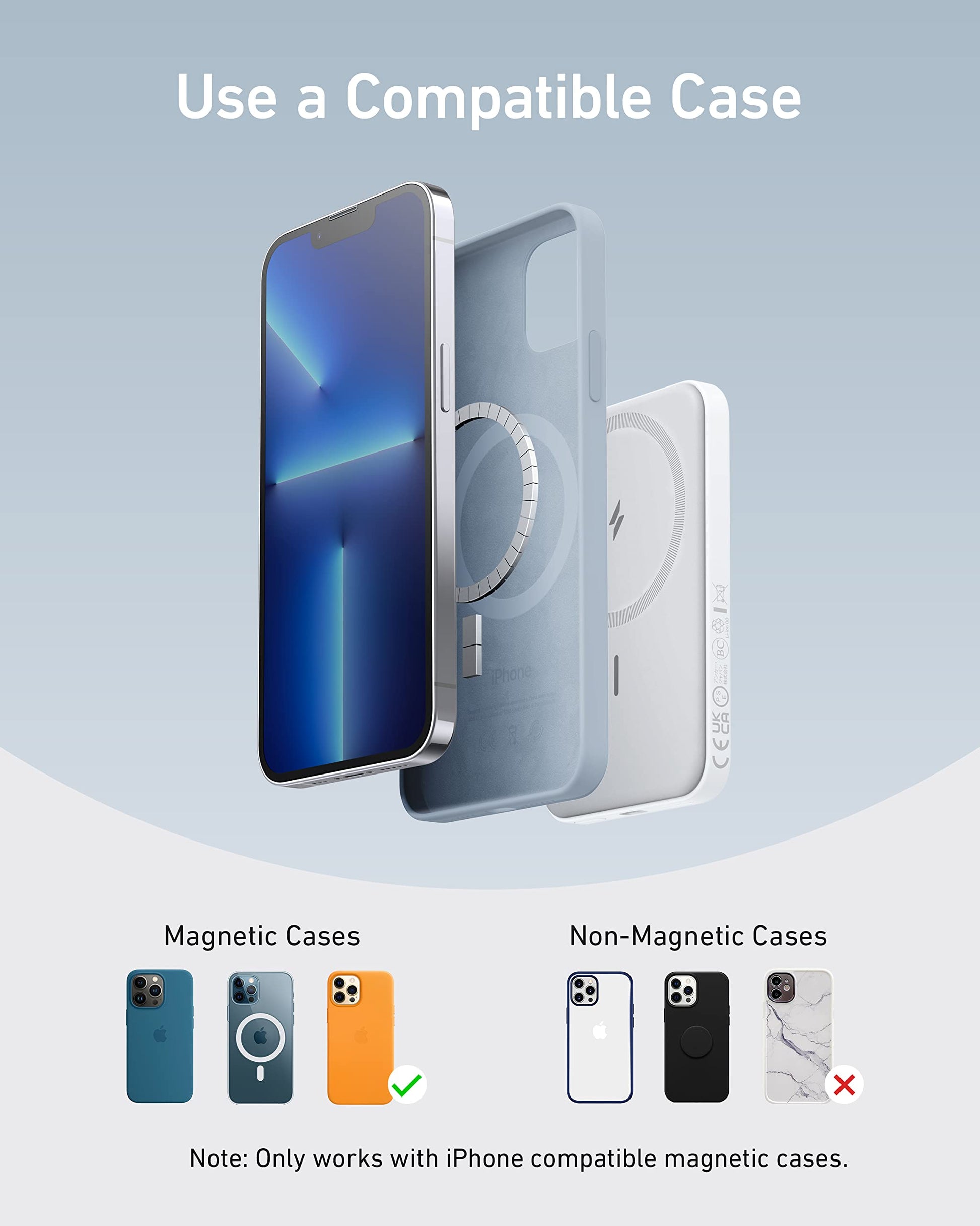 Anker MagGo 621: 5K mAh Magnetic Charger Pack - Small Enterprise