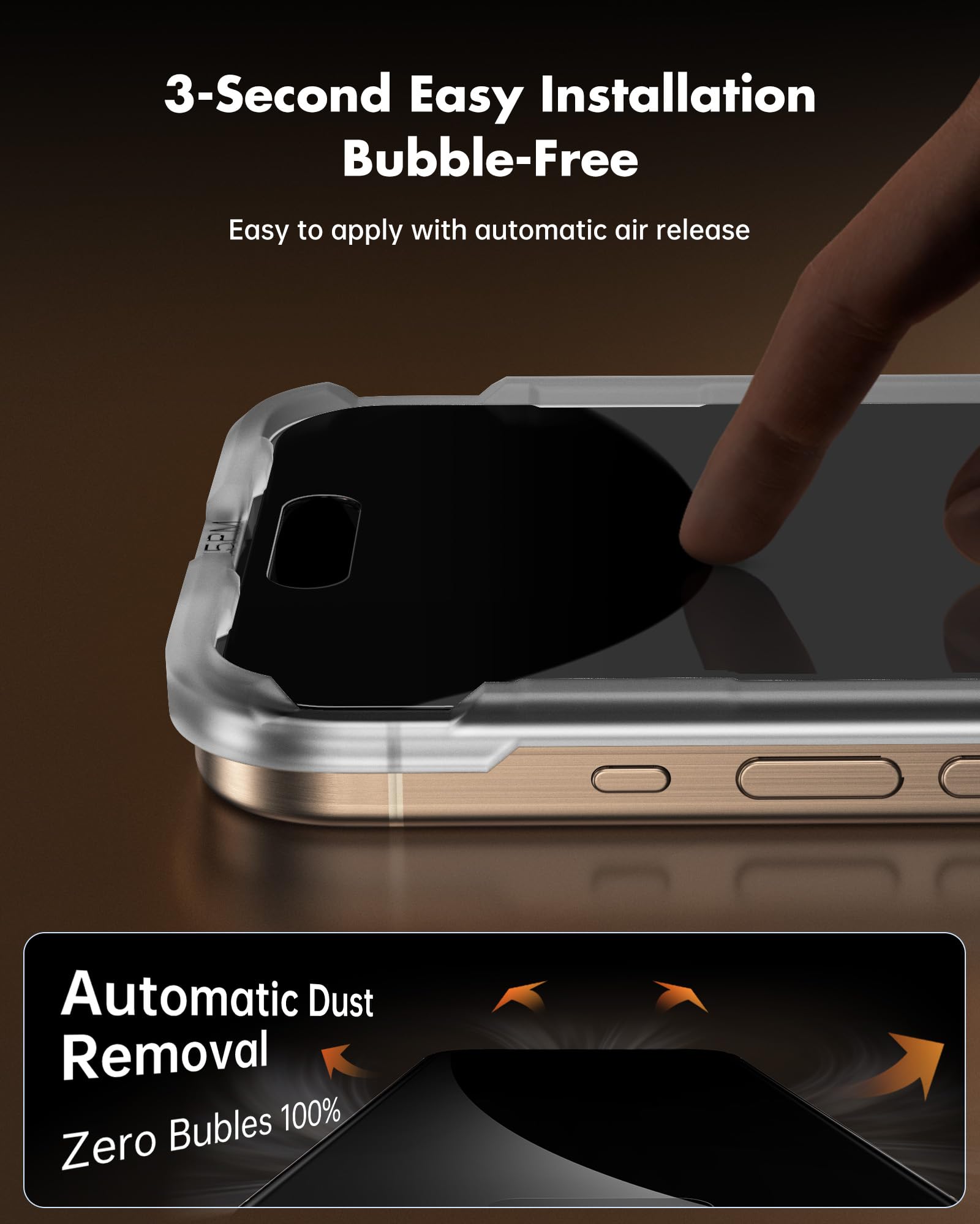 UNBREAKcable iPhone 12 Pro Max Privacy Shield 2-Pack - Small Enterprise