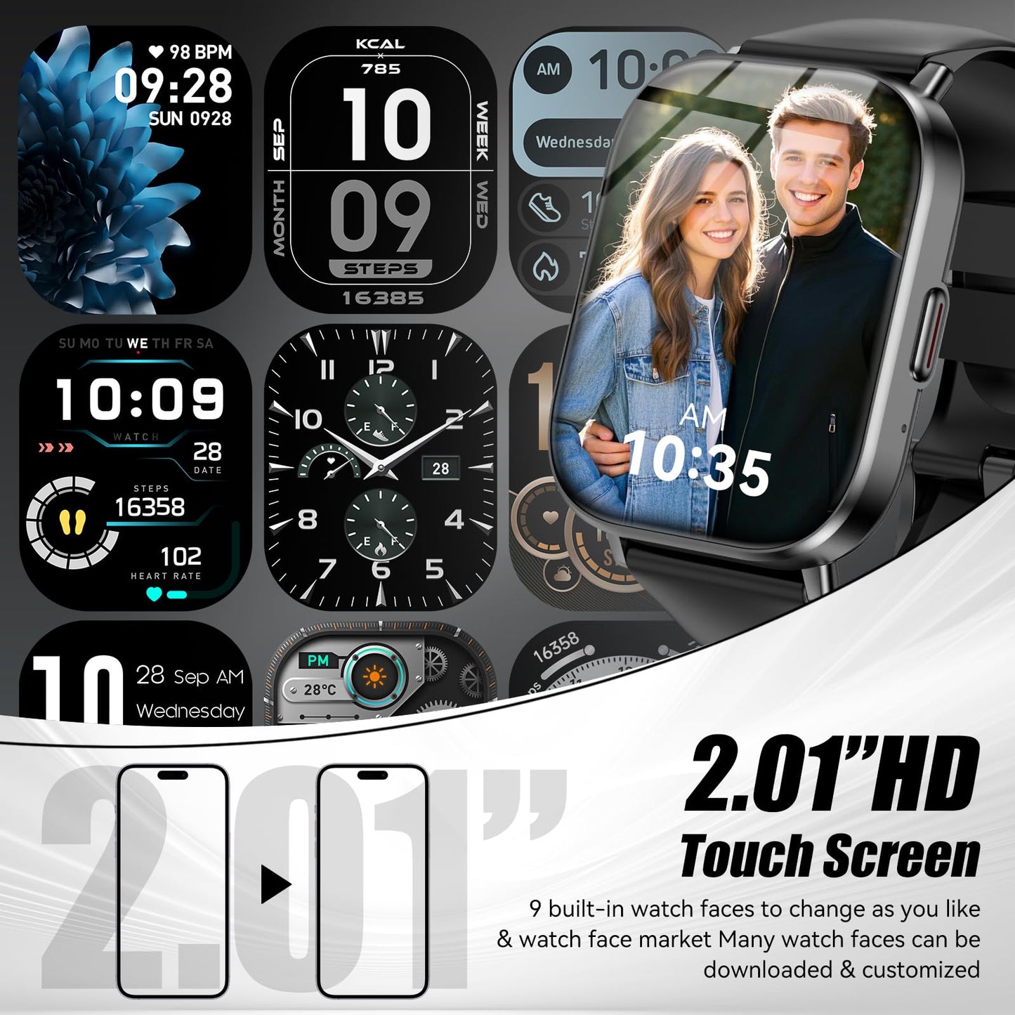 FitTrack Pro: HD Smartwatch with 120 Sports Modes - Small Enterprise