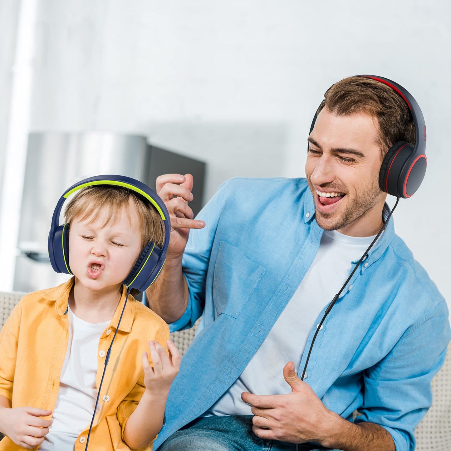 RORSOU R10 Foldable Bass Headphones with Mic - Small Enterprise