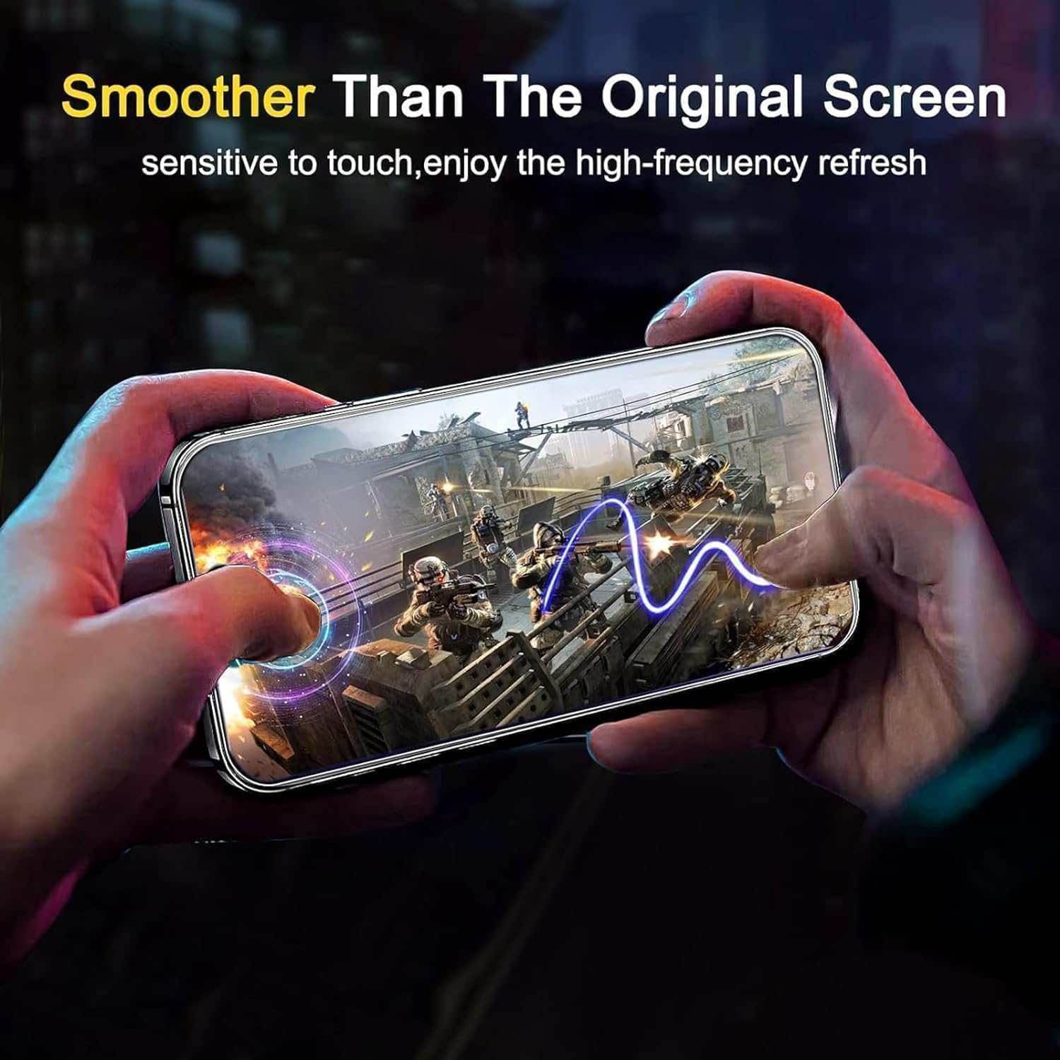 Ferilinso Privacy Screen Protector for iPhone - Small Enterprise