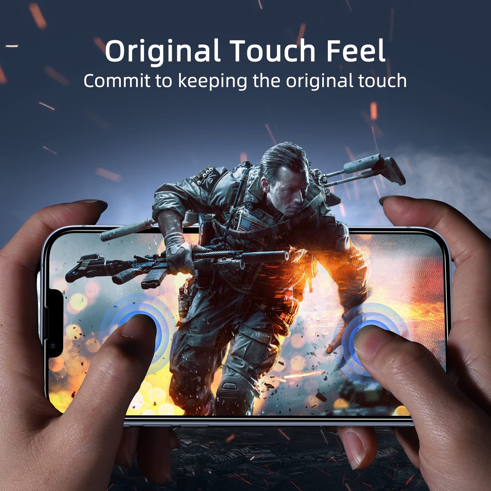 Ruwa Guard: Privacy Screen Protector for iPhone 13/14 - Small Enterprise