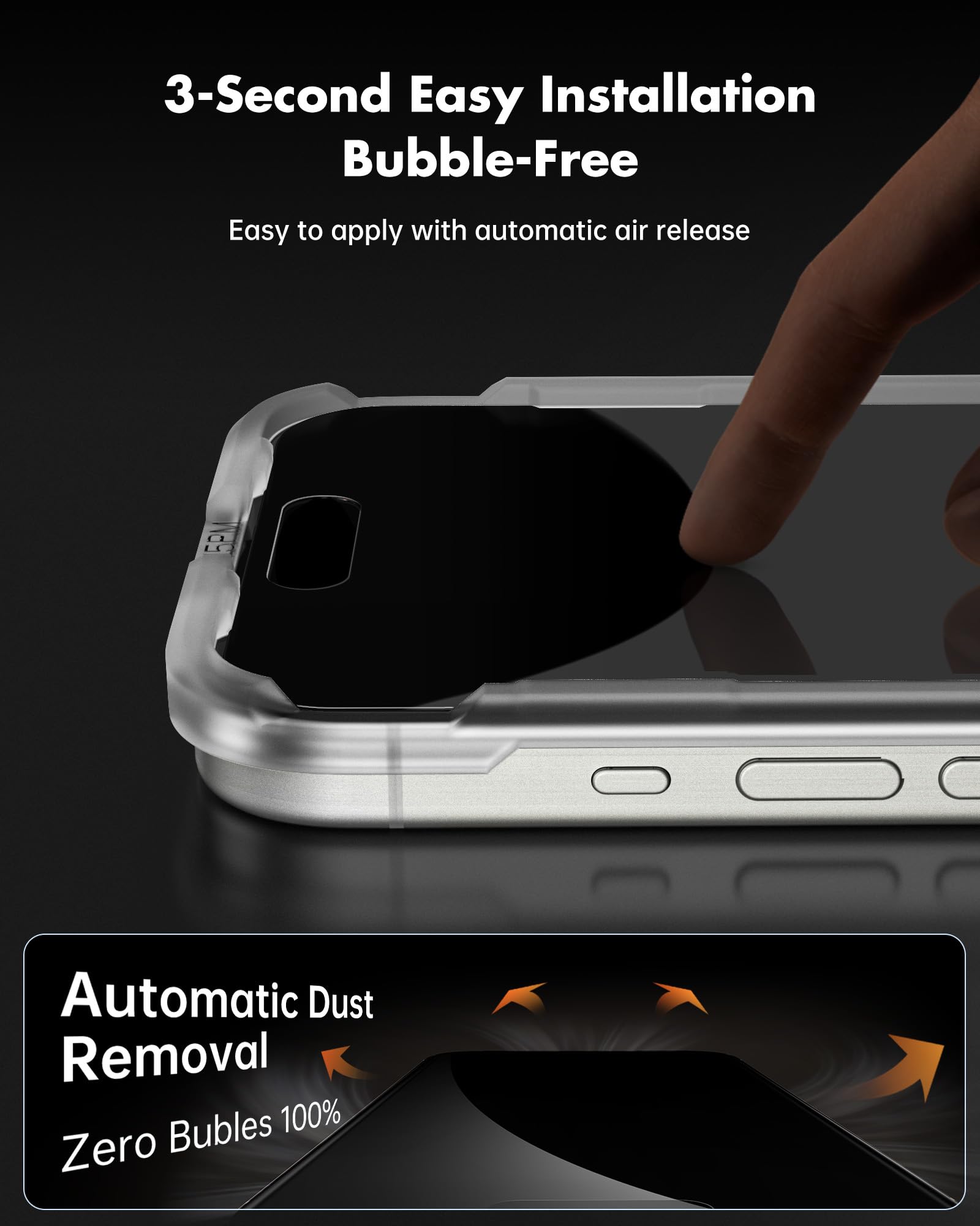 UNBREAKcable iPhone 12 Pro Max Privacy Shield 2-Pack - Small Enterprise