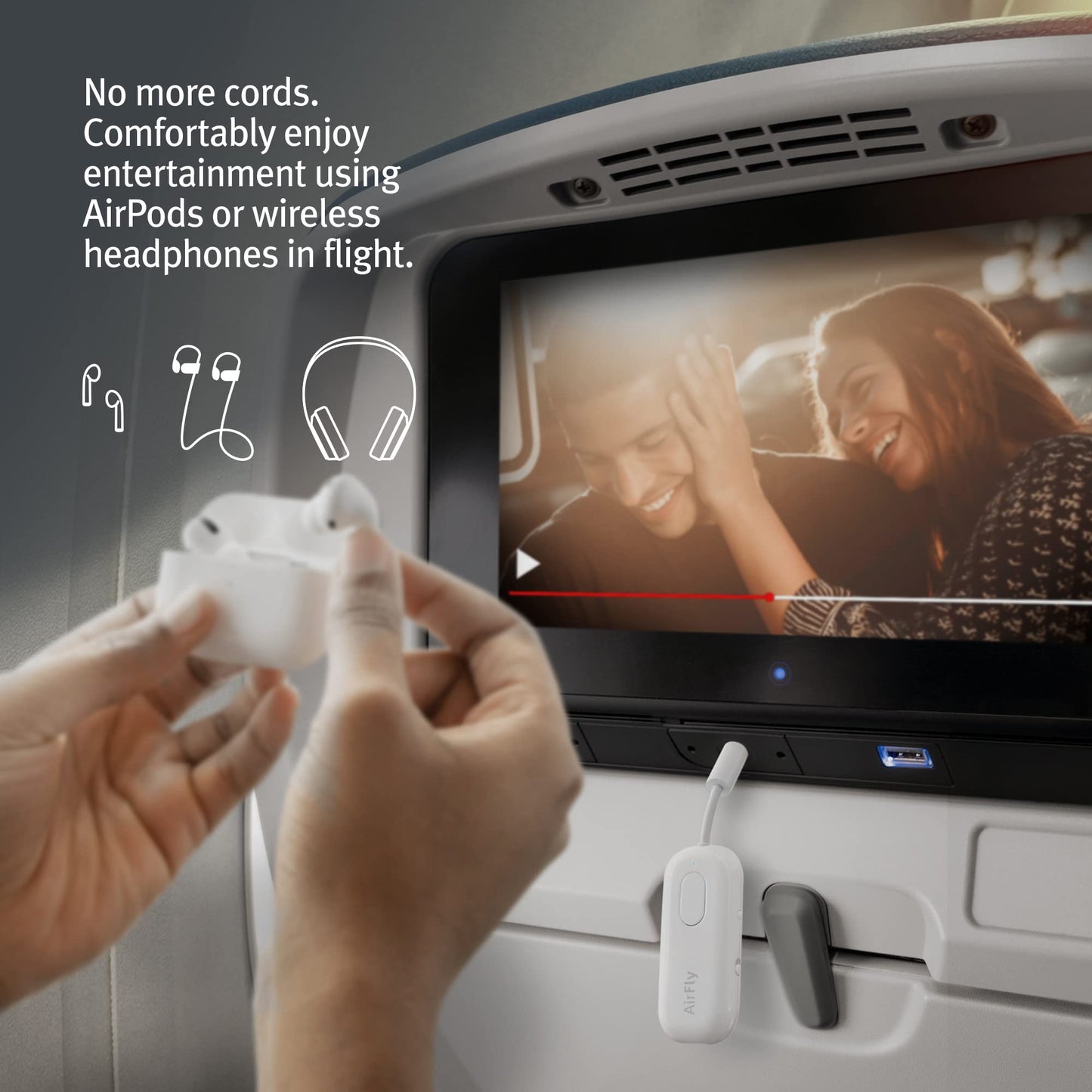 AirFly SE: Bluetooth Audio Adapter for Travel & More - Small Enterprise